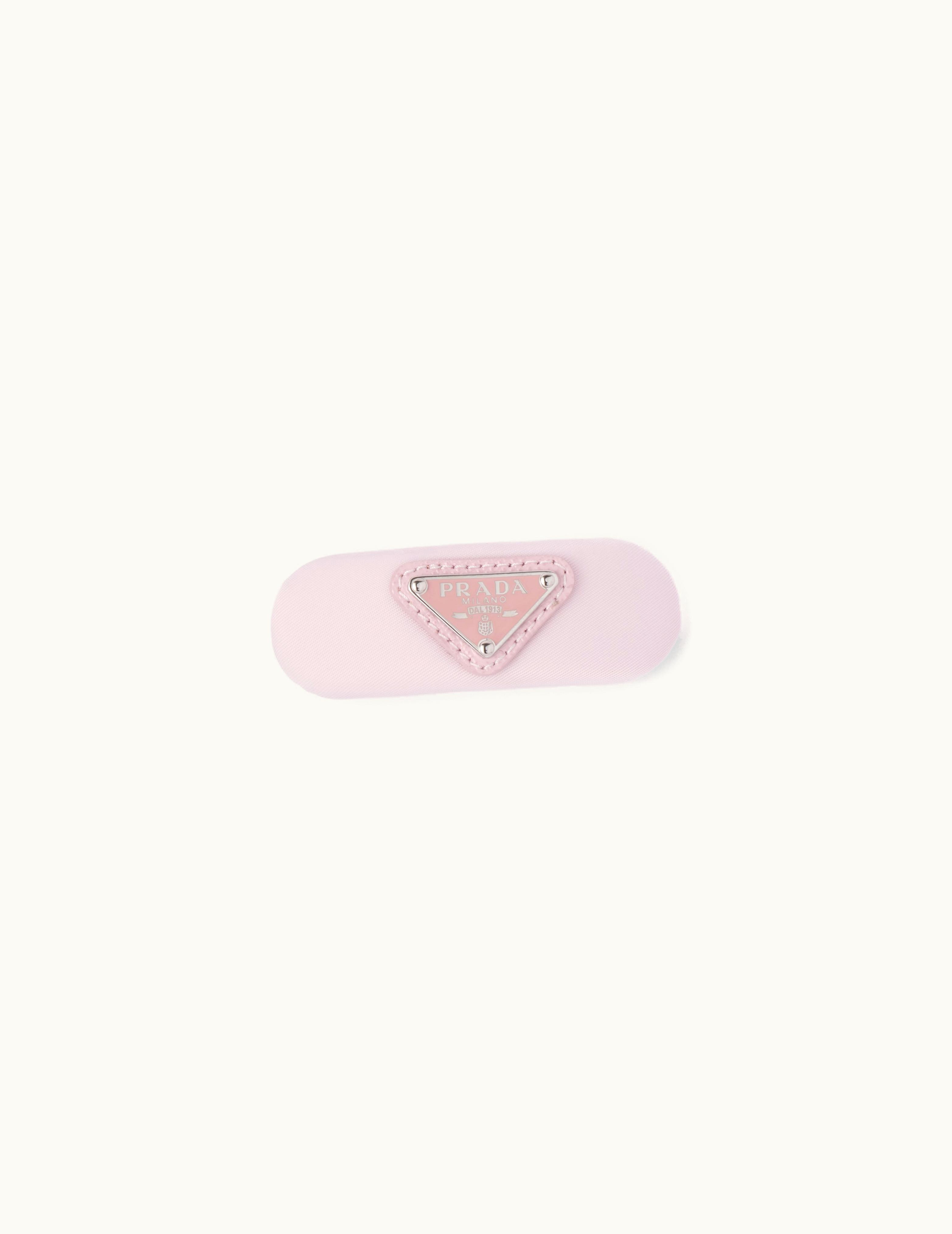 Prada Prada Alabaster Pink Re-nylon Hair Clip