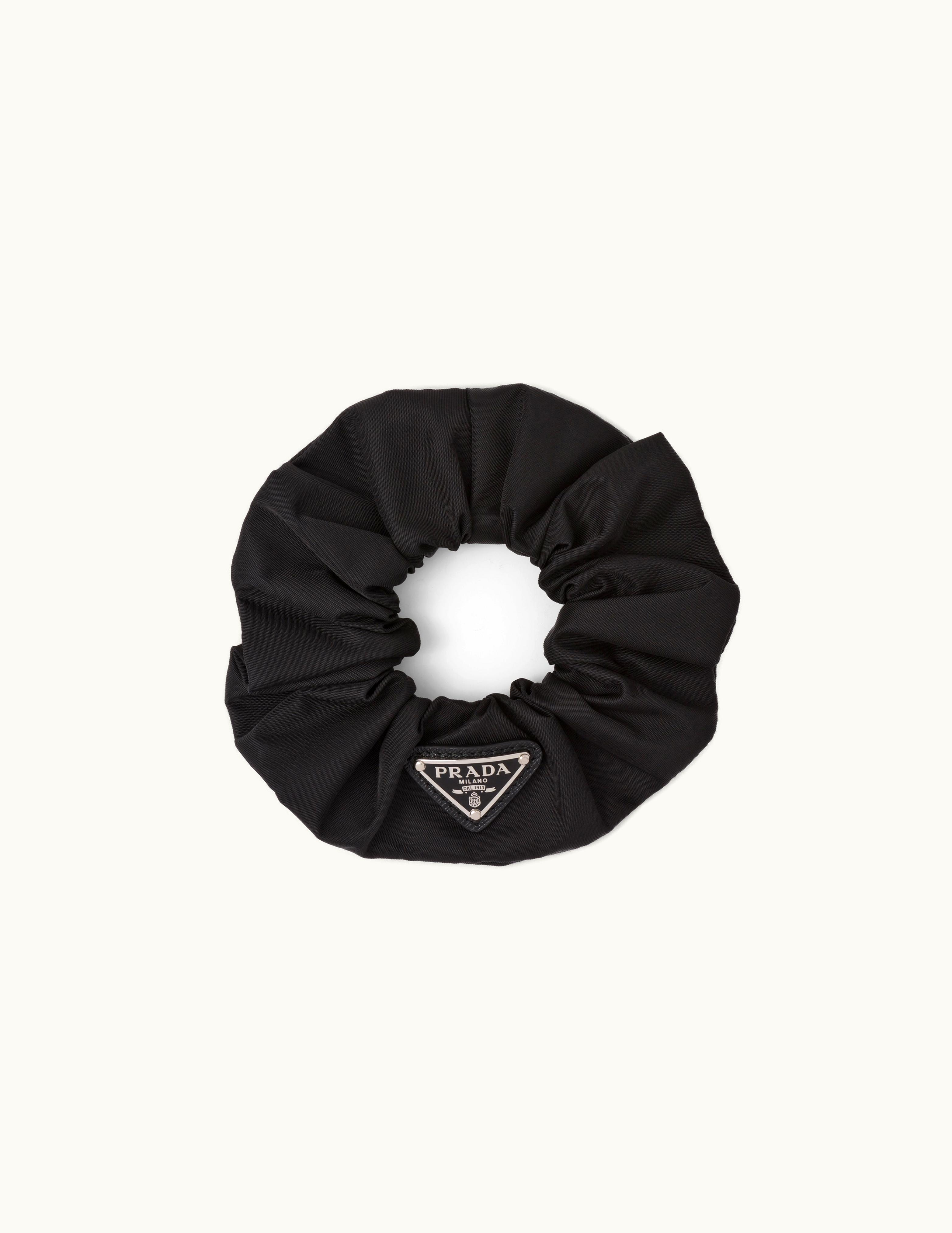 Prada Prada Black Re-nylon Scrunchie