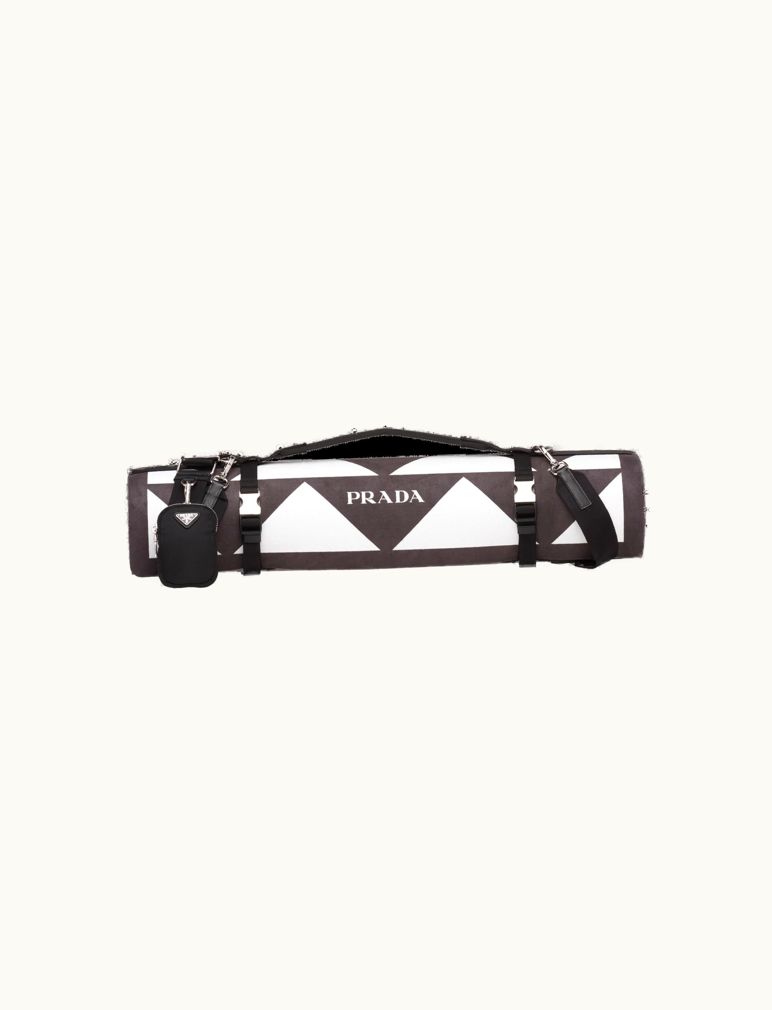 Prada Prada White / Black Yoga Mat