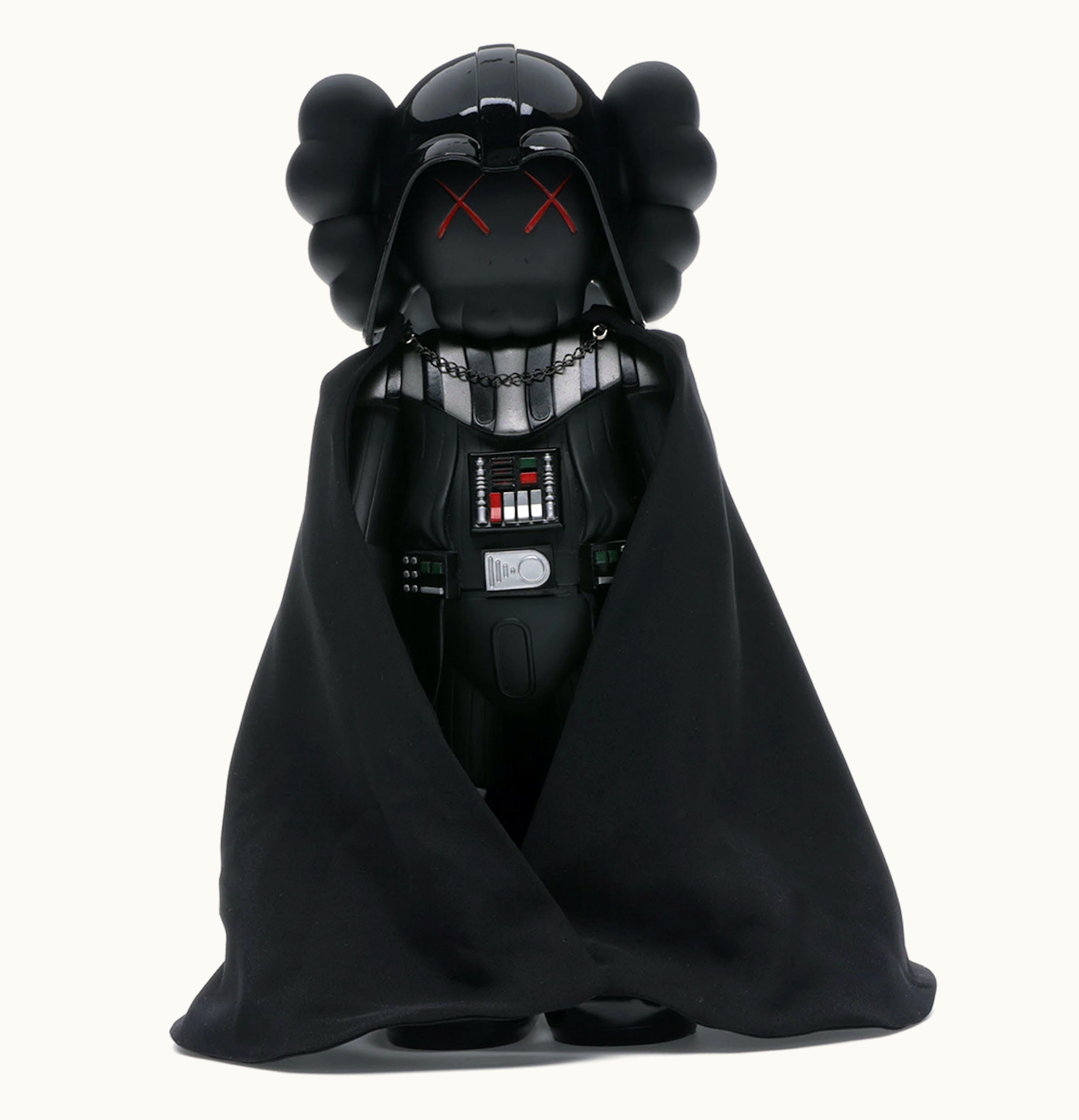 KAWS KAWS Star Wars Darth Vader Companion with Cape Vinyl Figure Black