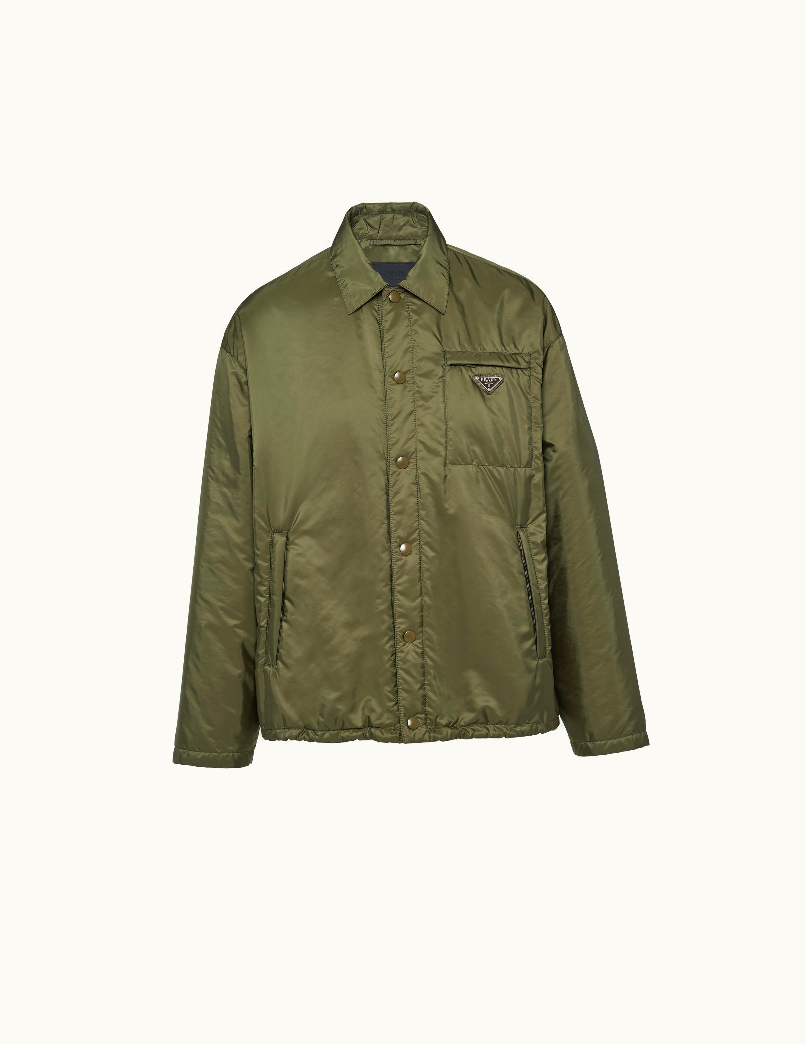 Prada Prada Classic Green Re-nylon Jacket