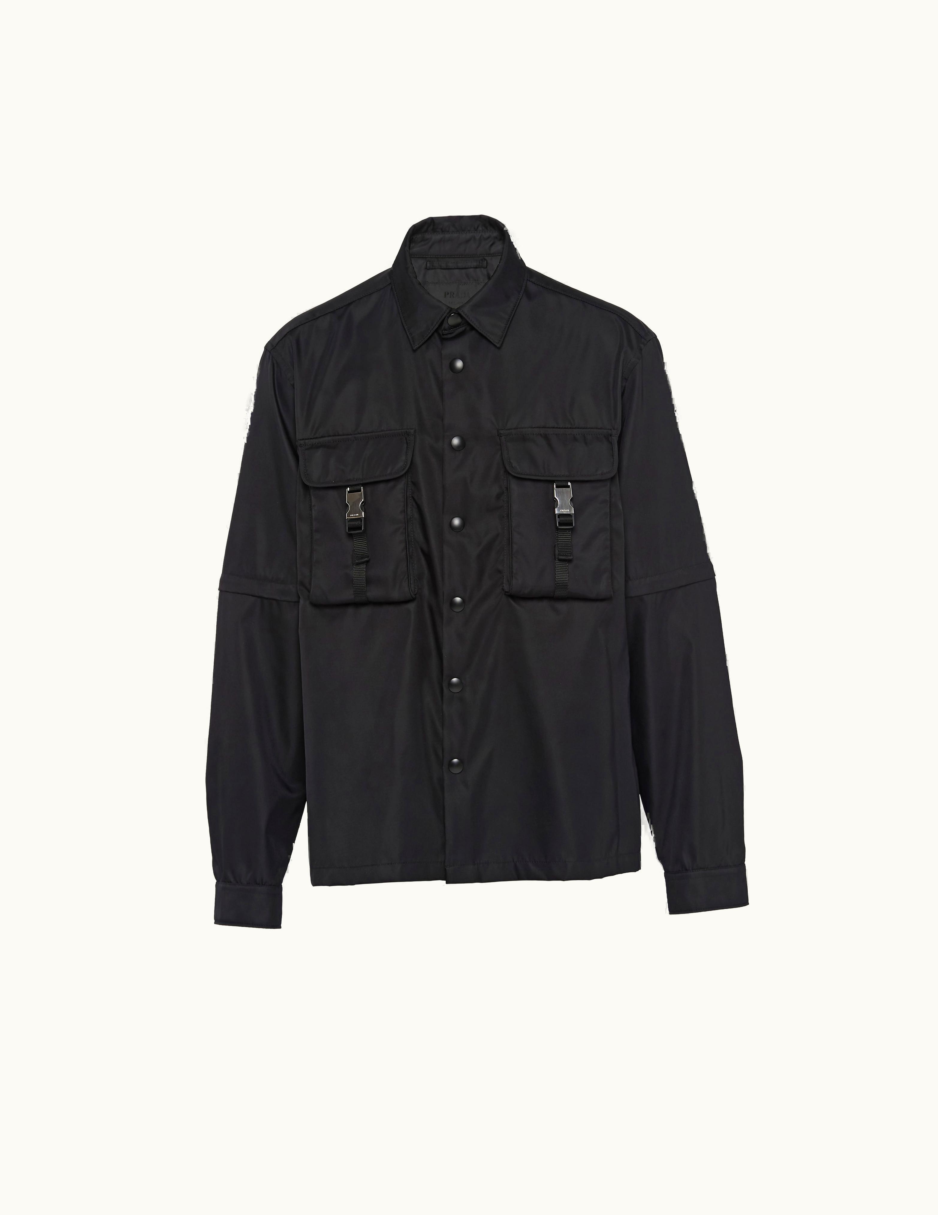 Prada Prada Re-nylon Black Shirt