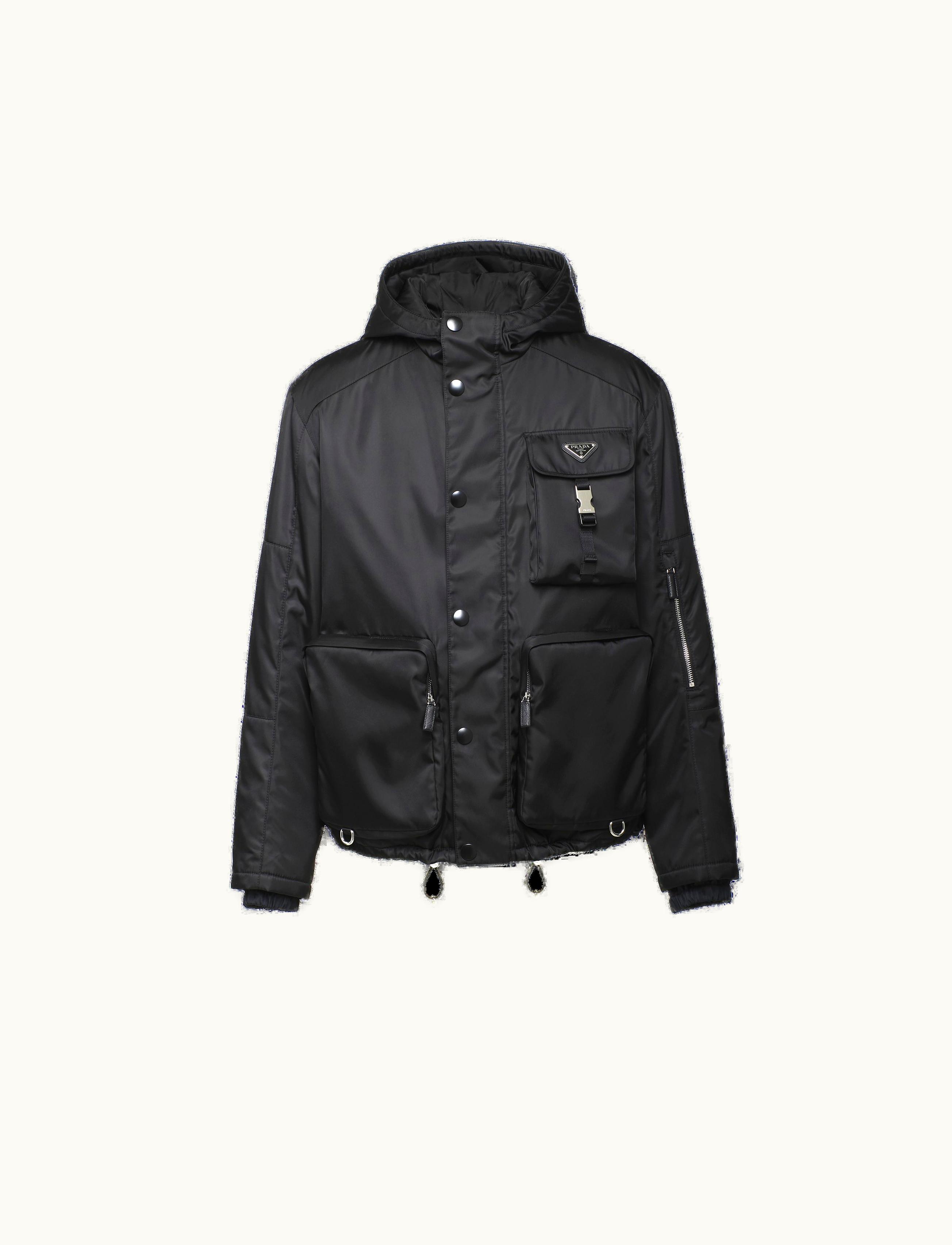 Prada Prada Black Re-nylon Blouson Jacket SGB812_1WQ8_F0002_S_211