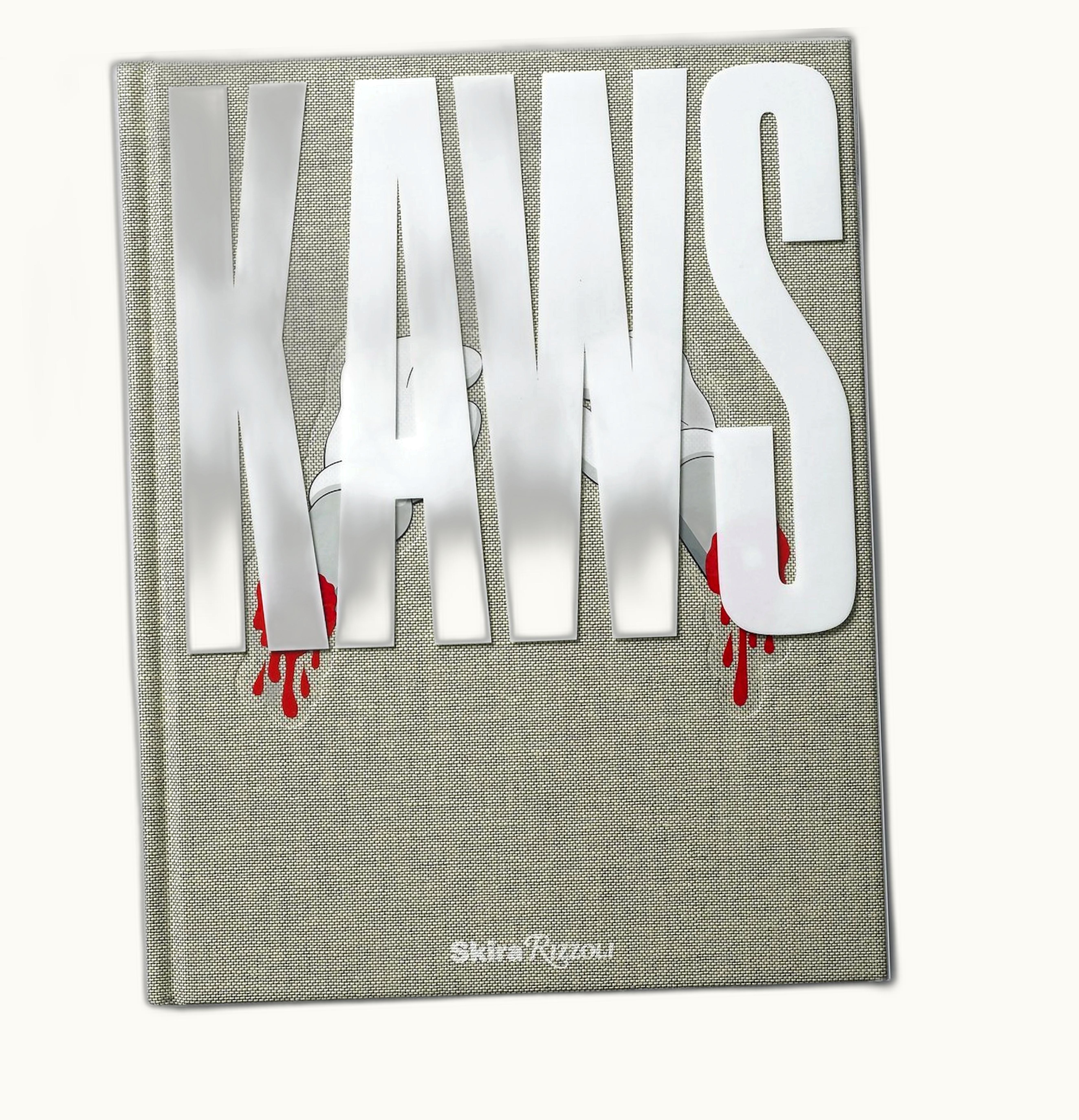 KAWS Kaws Rizzoli Hardcover Book Grey