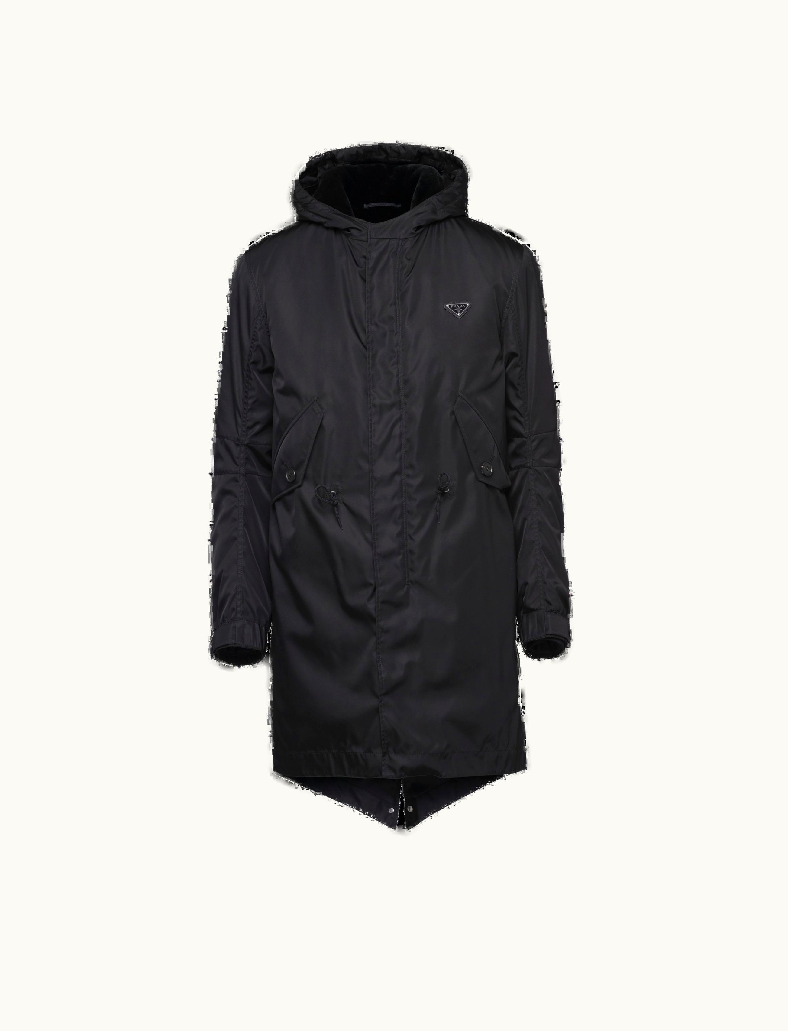 Prada Prada Black Re-nylon Parka