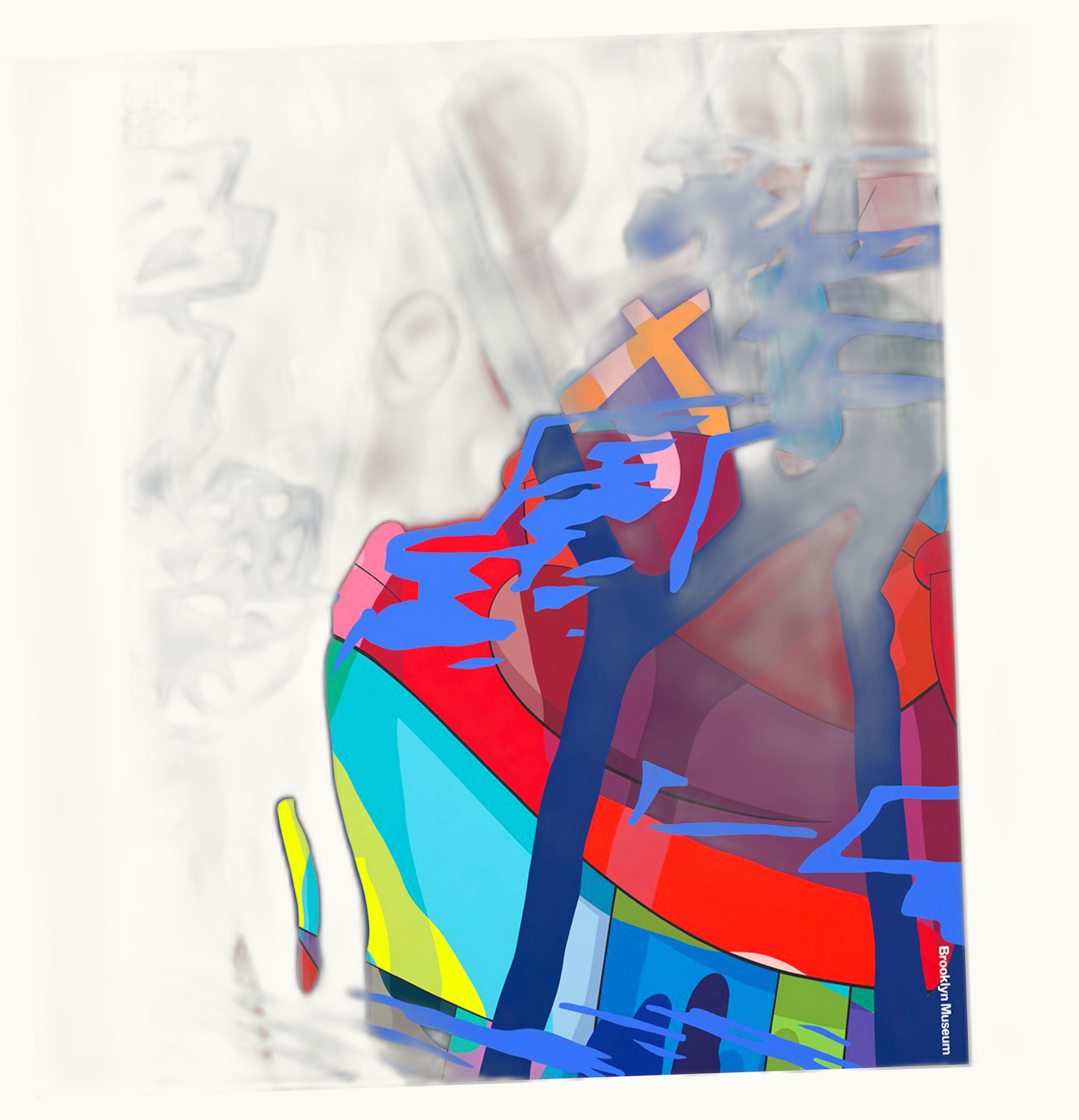 KAWS KAWS Brooklyn Museum SCORE YEARS Poster