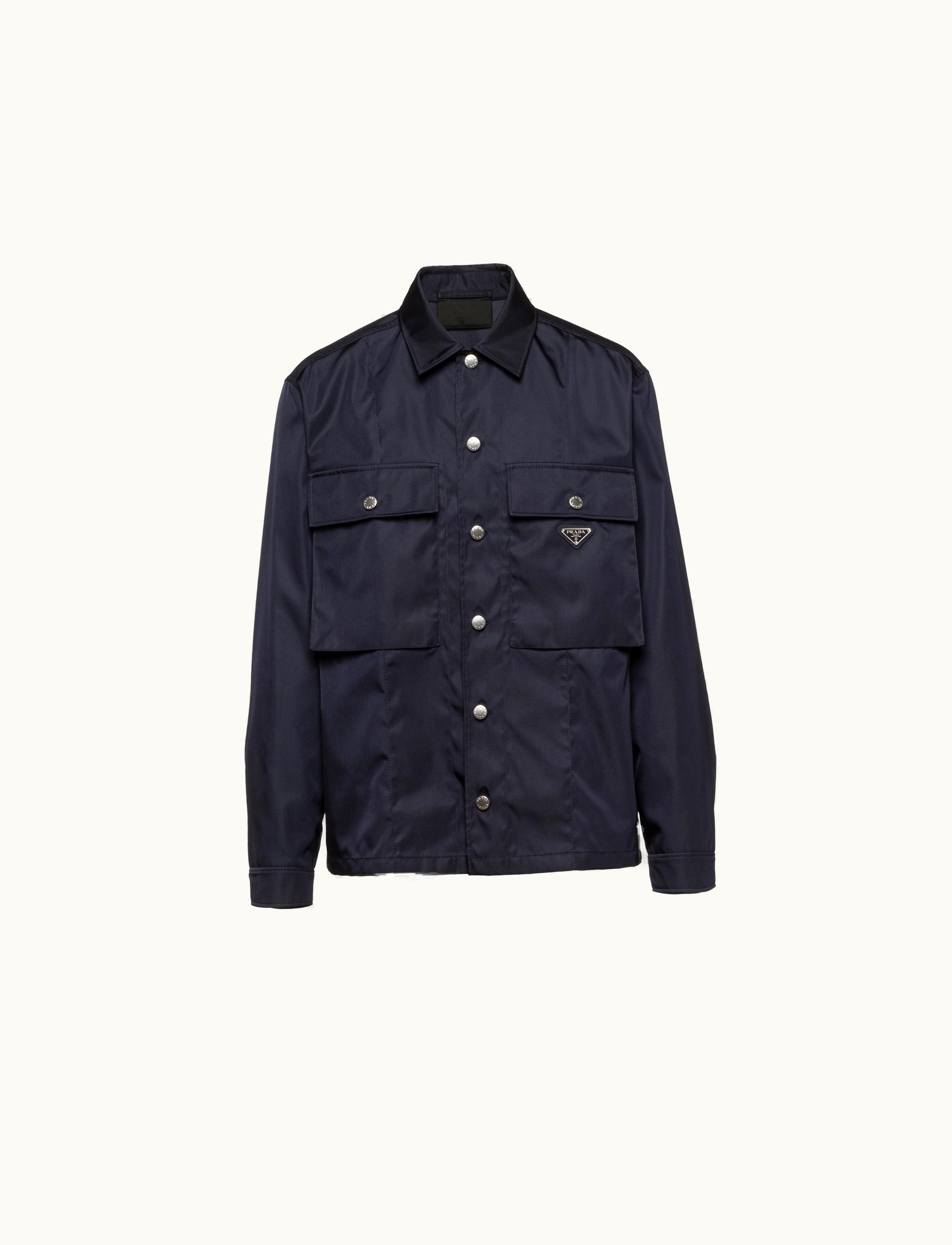 Prada Prada Blue Re-nylon Blouson Jacket