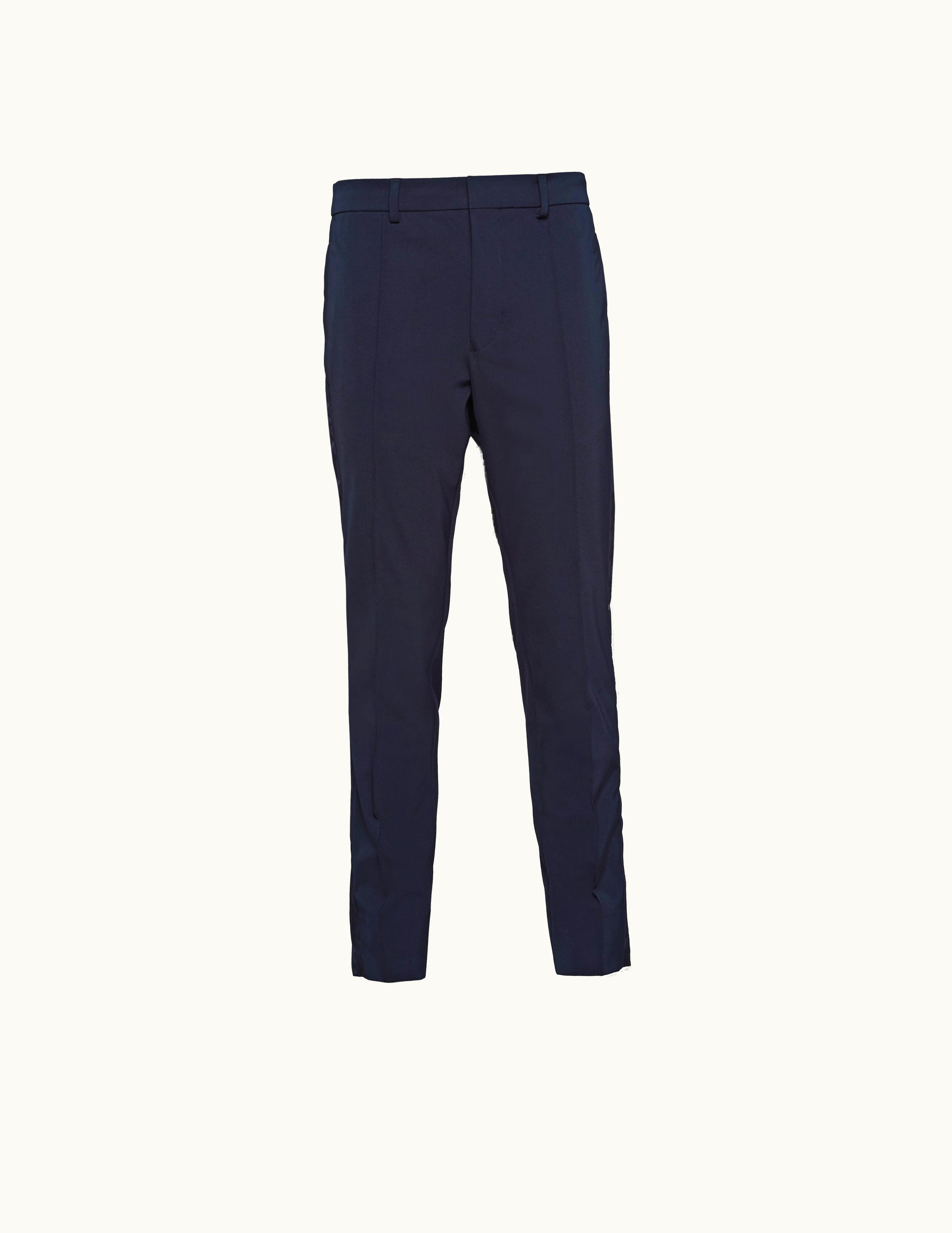 Prada Prada Navy Stretch Technical Fabric Pants
