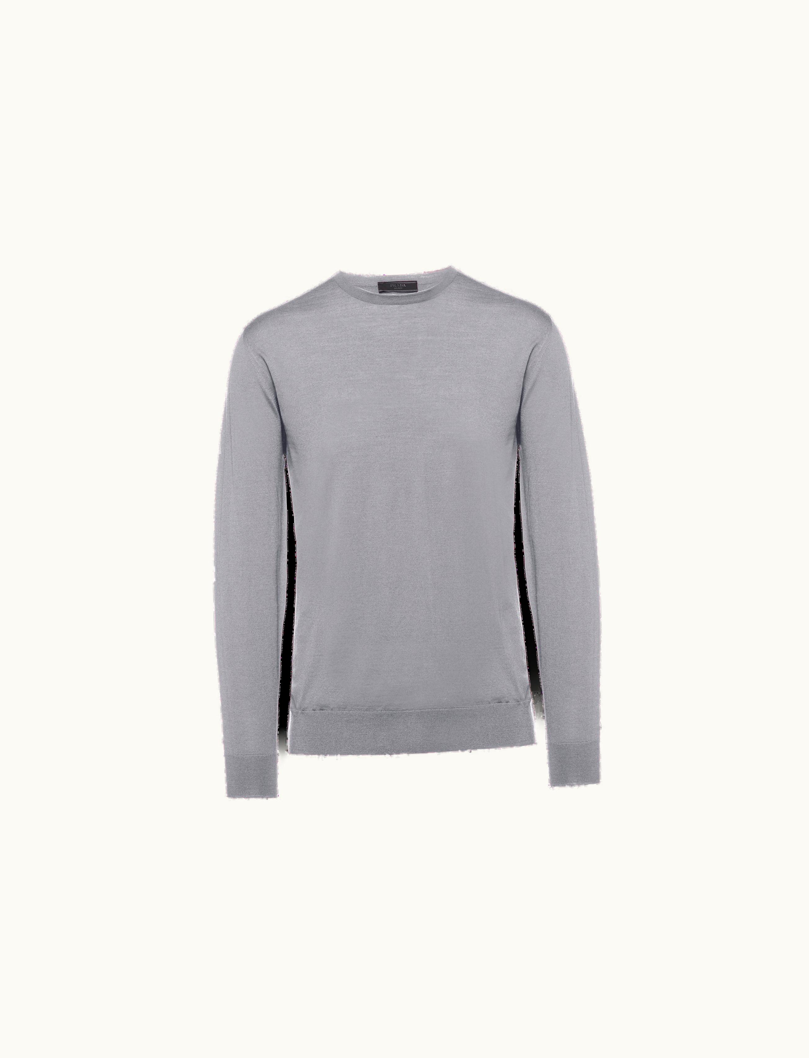 Prada Prada Aluminum Wool Sweater
