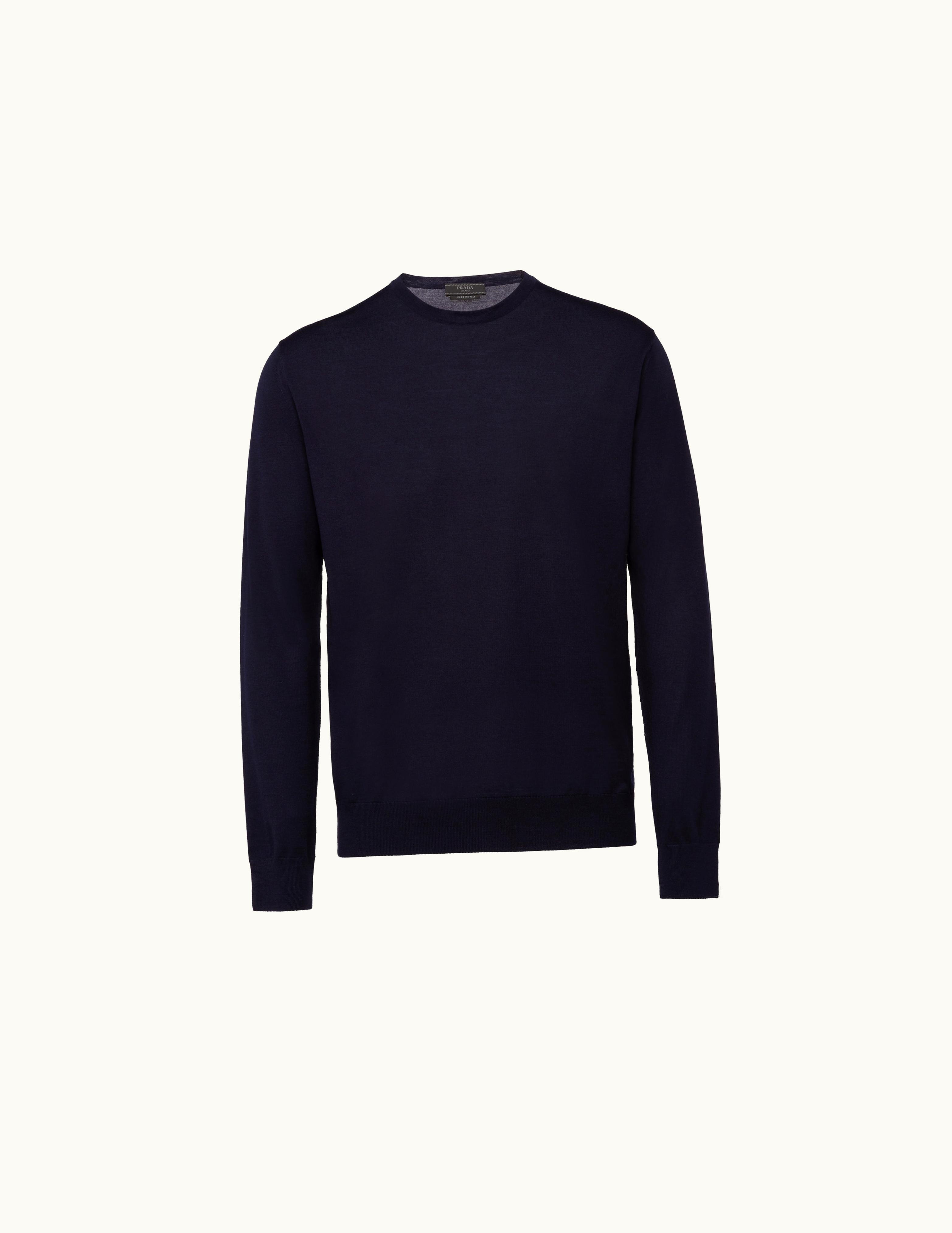 Prada Prada Blue Wool Sweater