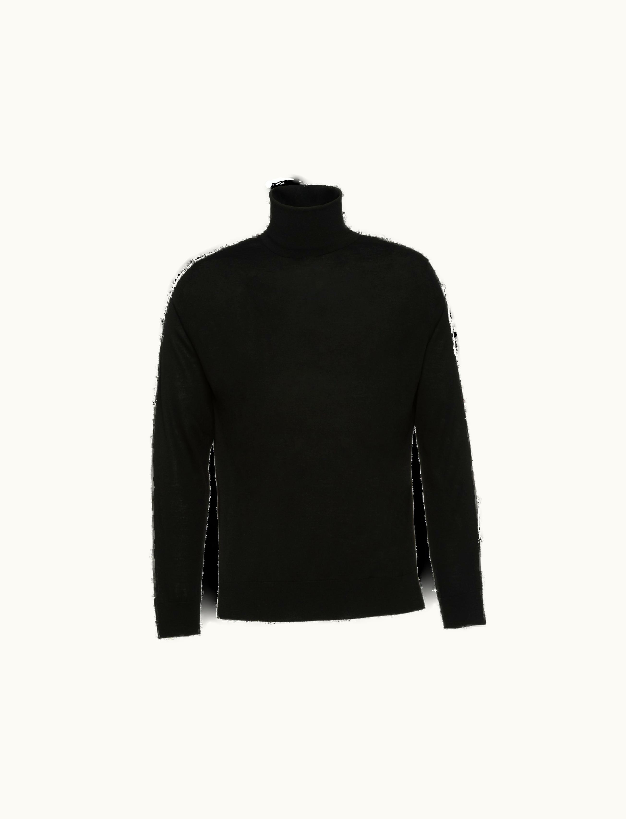 Prada Prada Black Wool Turtleneck