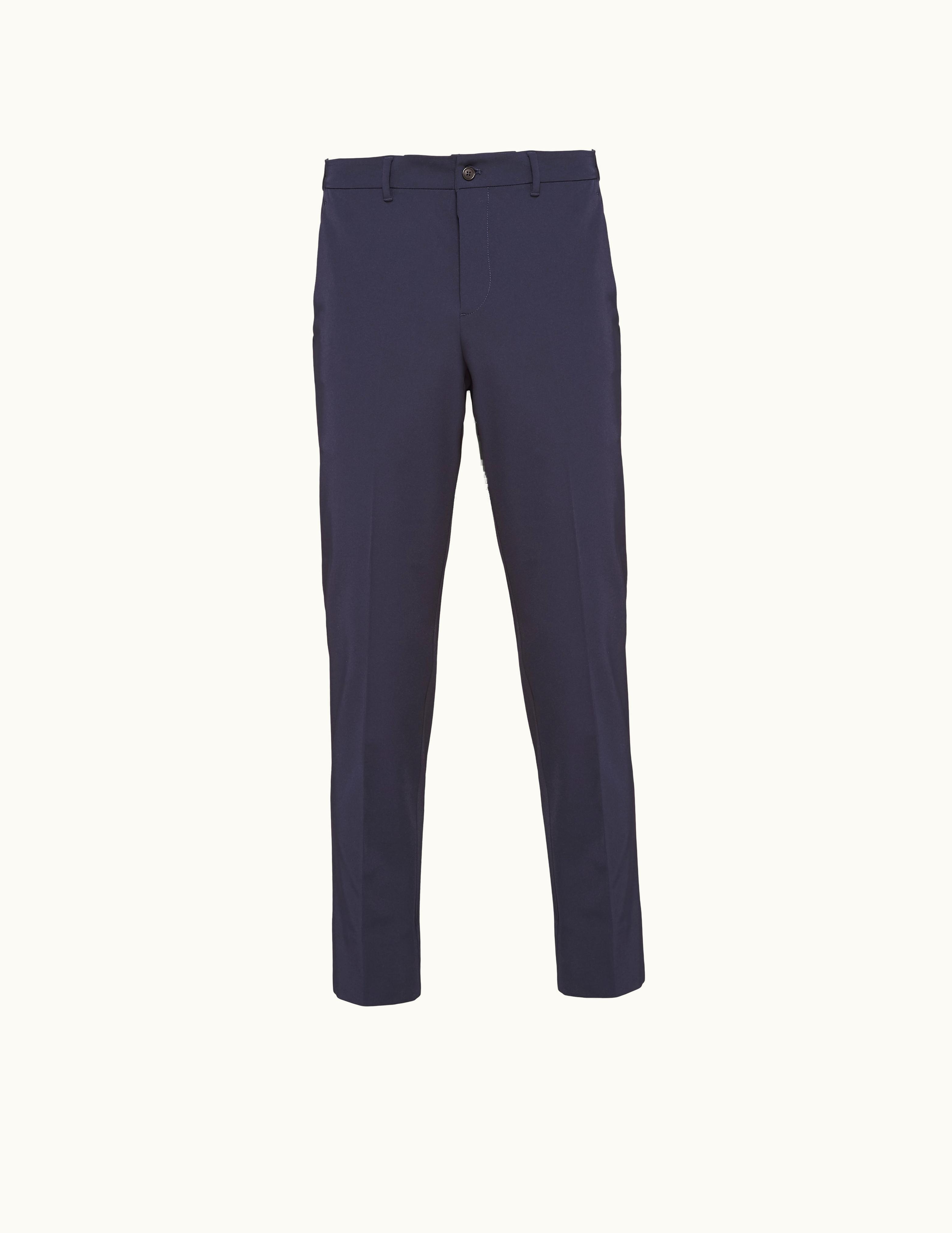 Prada Prada Navy Techno Stretch Pants