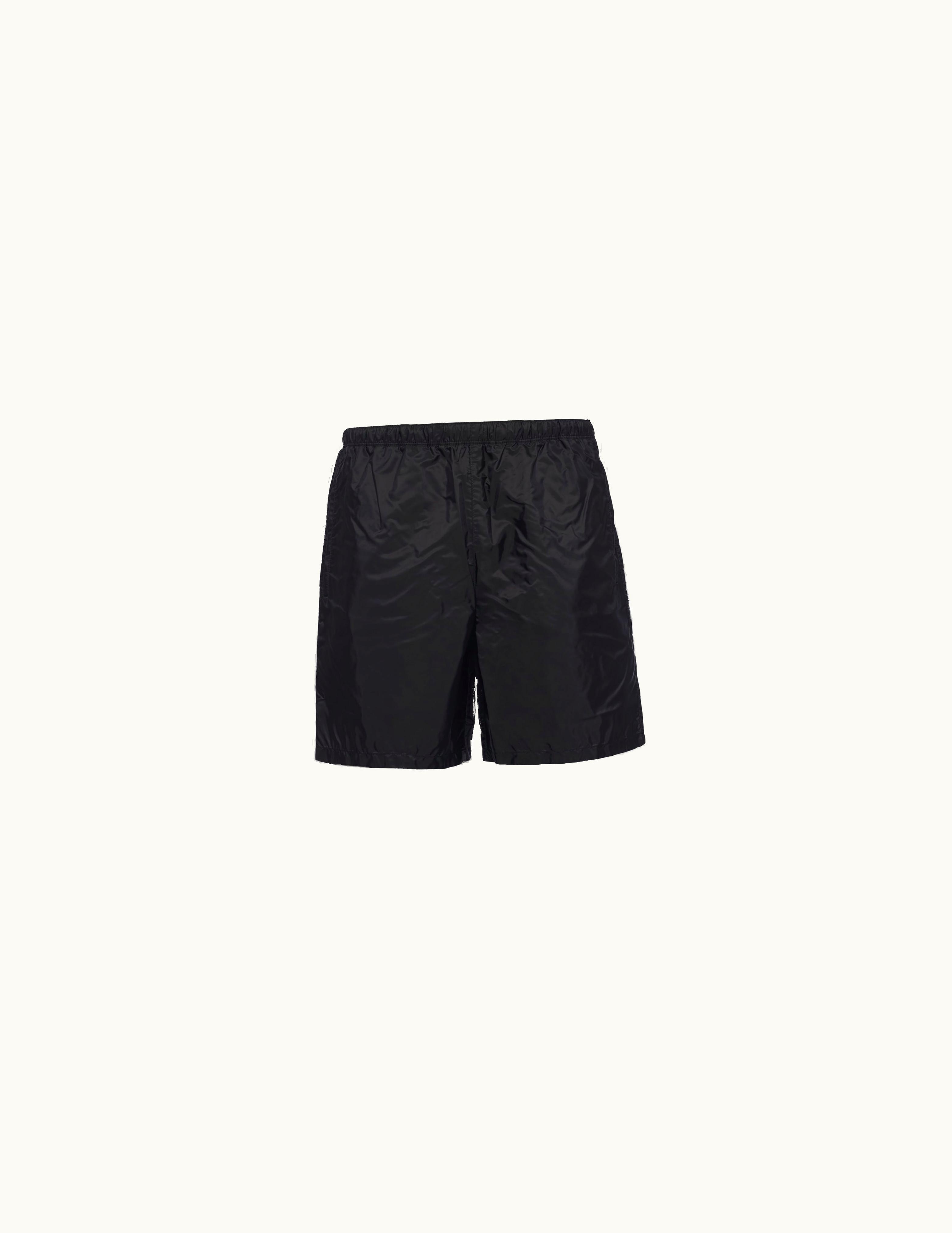 Prada Prada Black Re-nylon Swim Trunks
