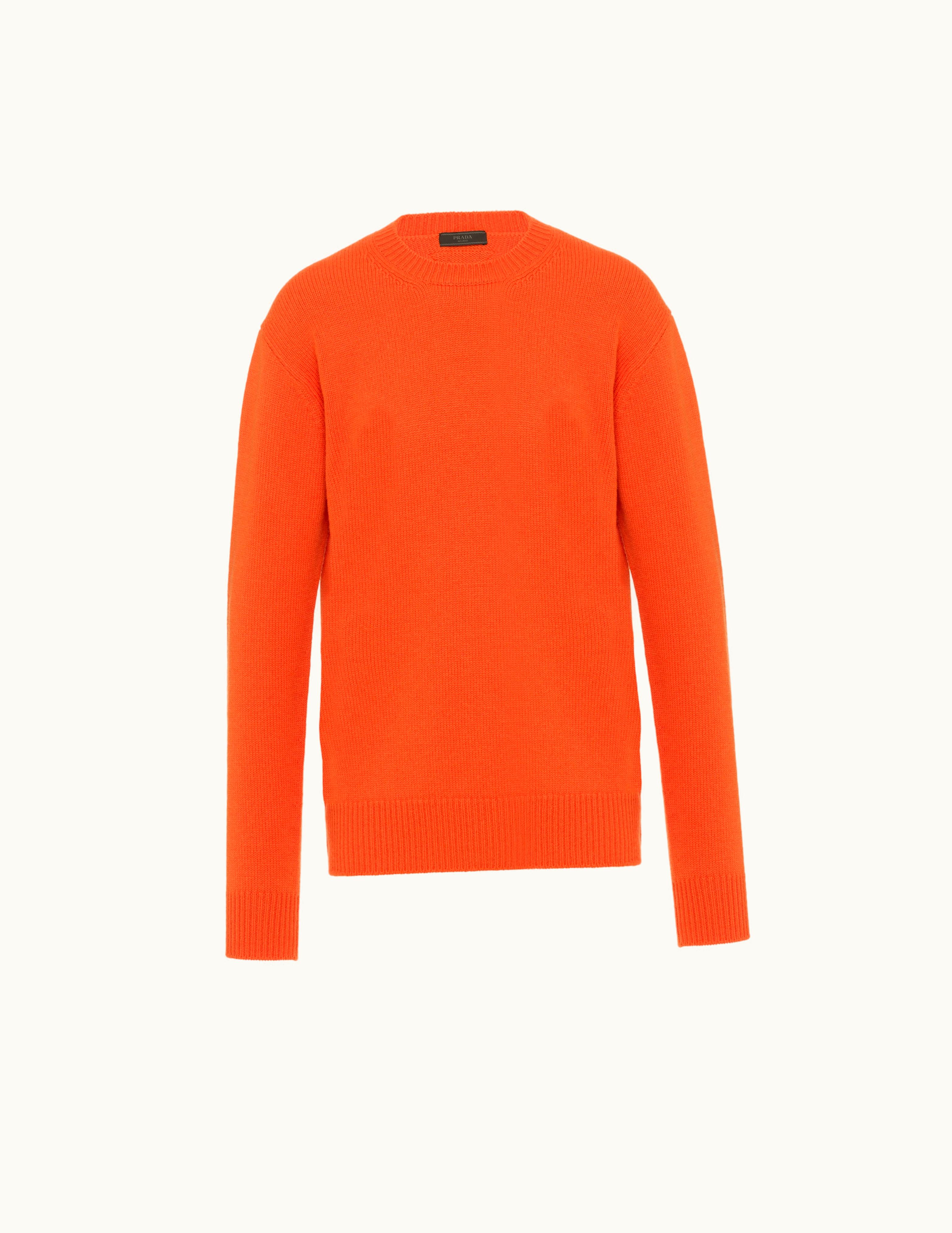 Prada Prada Orange Cashmere Sweater