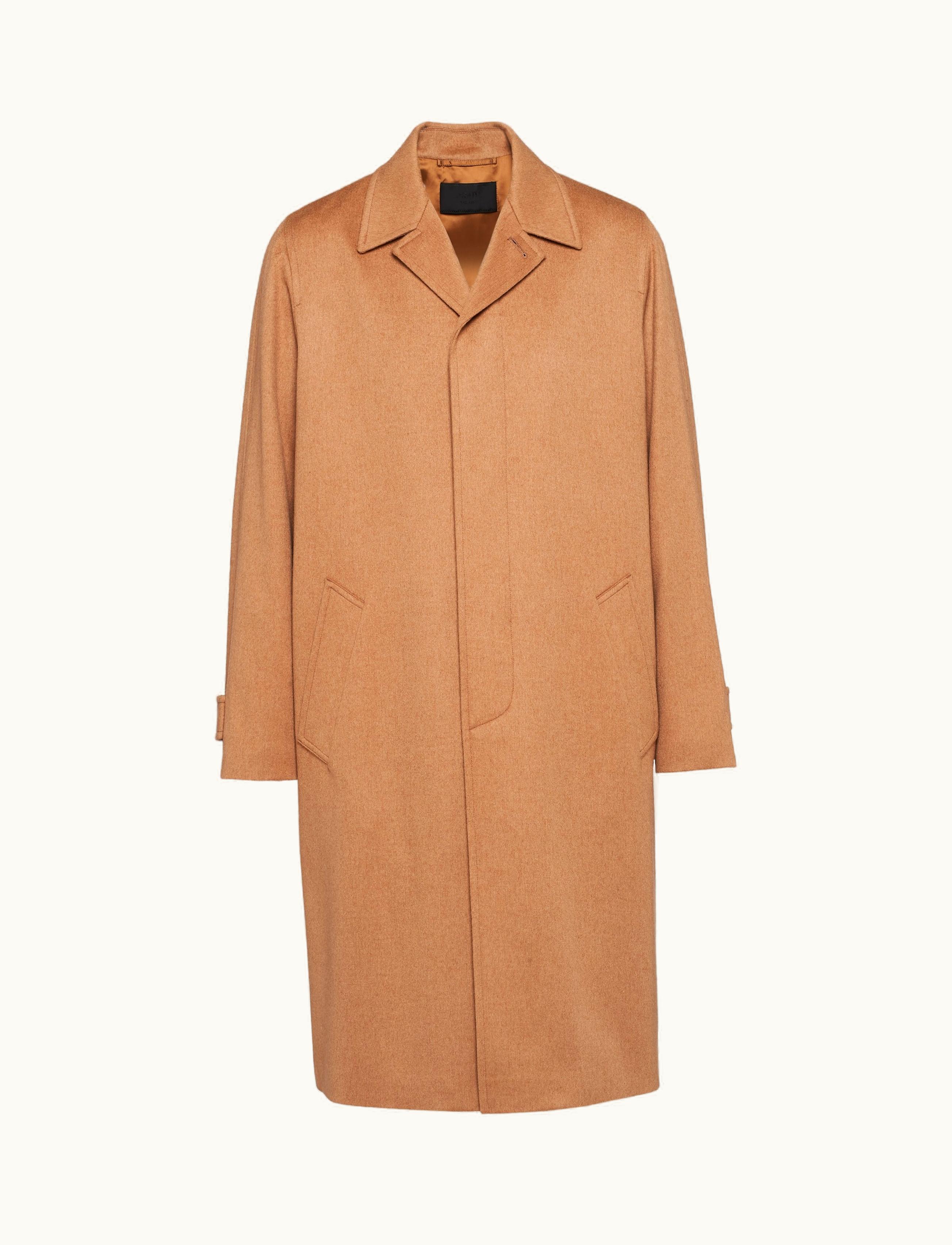 Prada Prada Camel Brown Camel-hair Coat