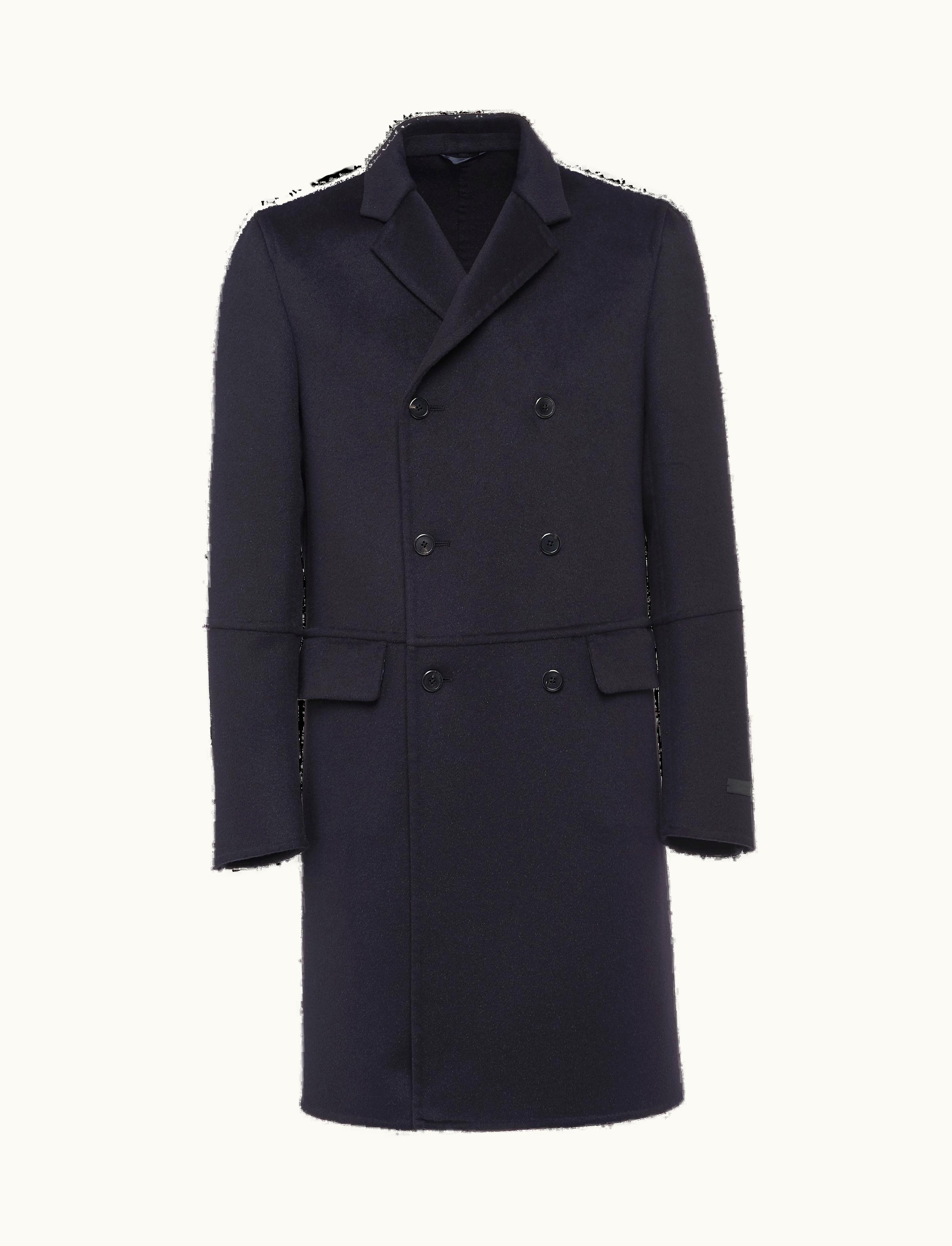 Prada Prada Navy Cashgora Coat