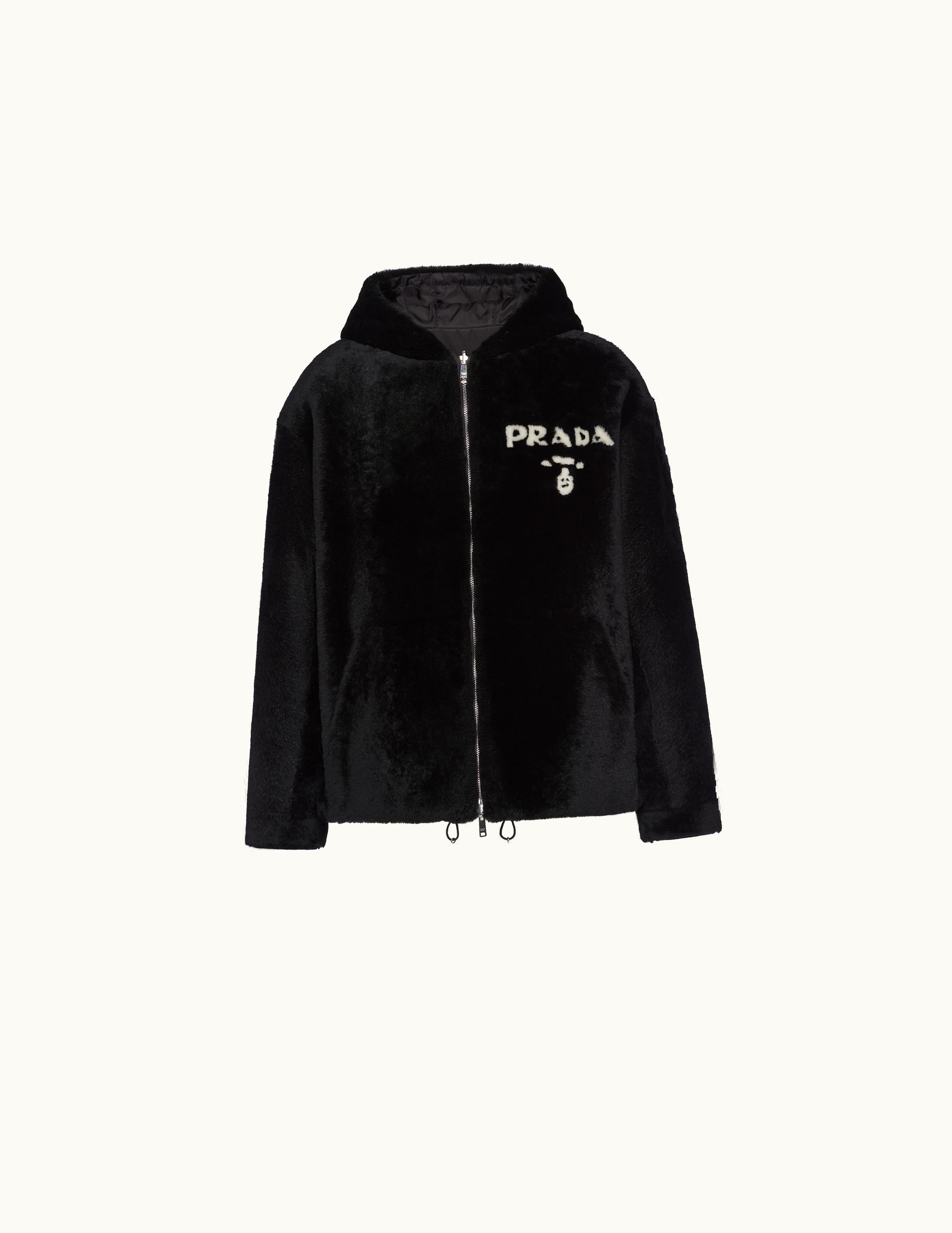 Prada Prada Black / Black Reversible Shearling Jacket