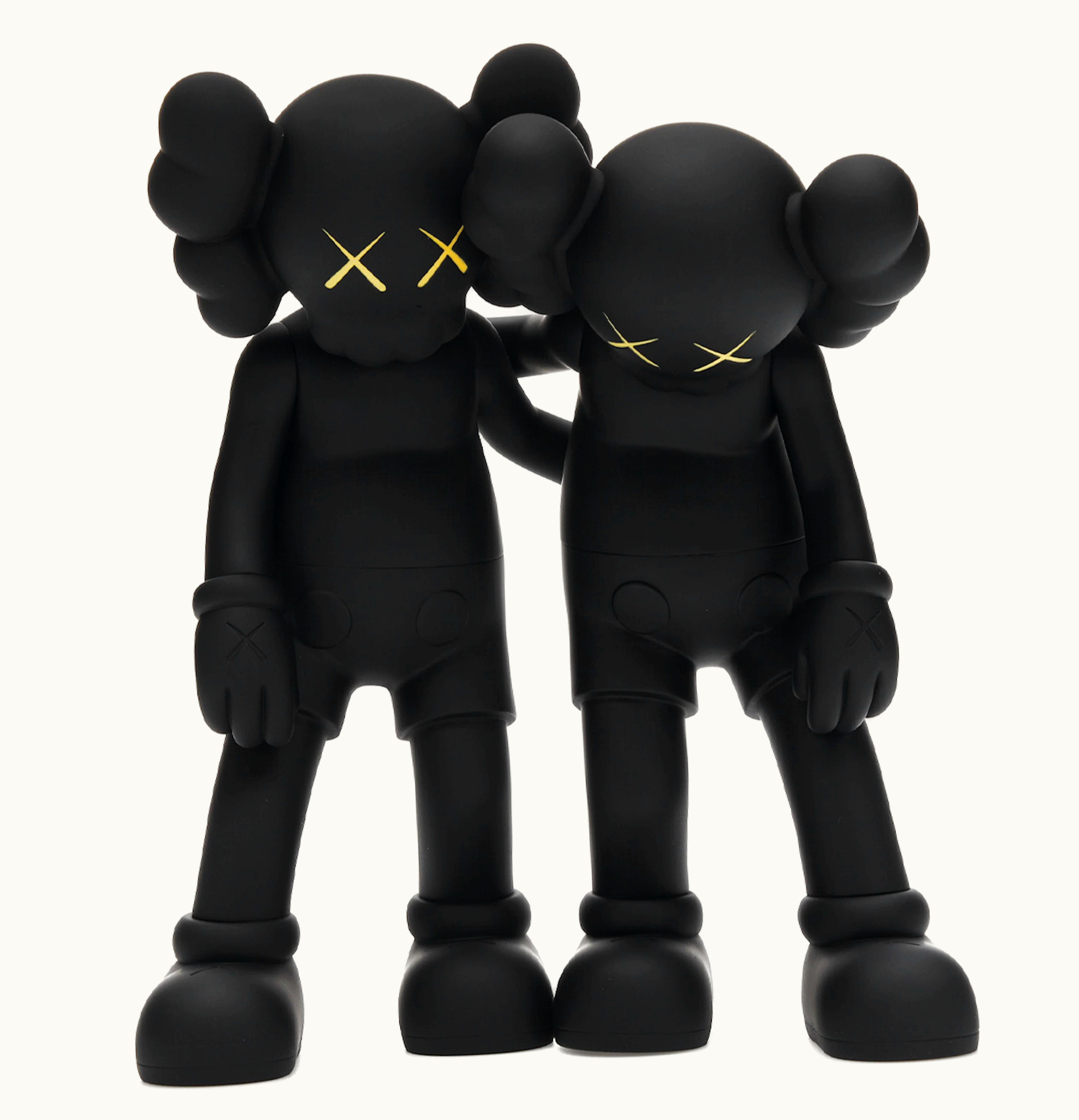 KAWS Kaws Along The Way Vinyl Figure Black