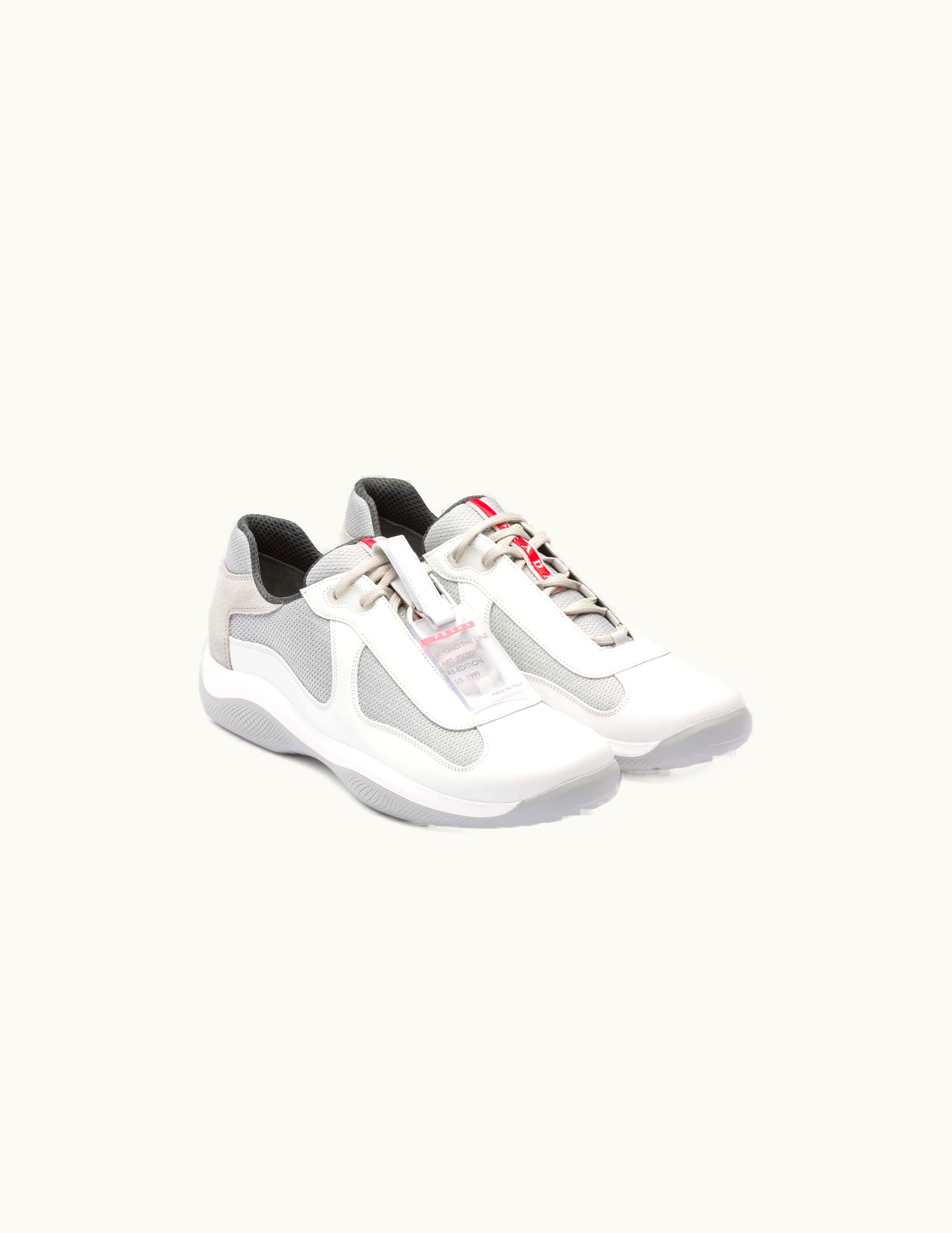 Prada White Prada America’s Cup Original Sneakers
