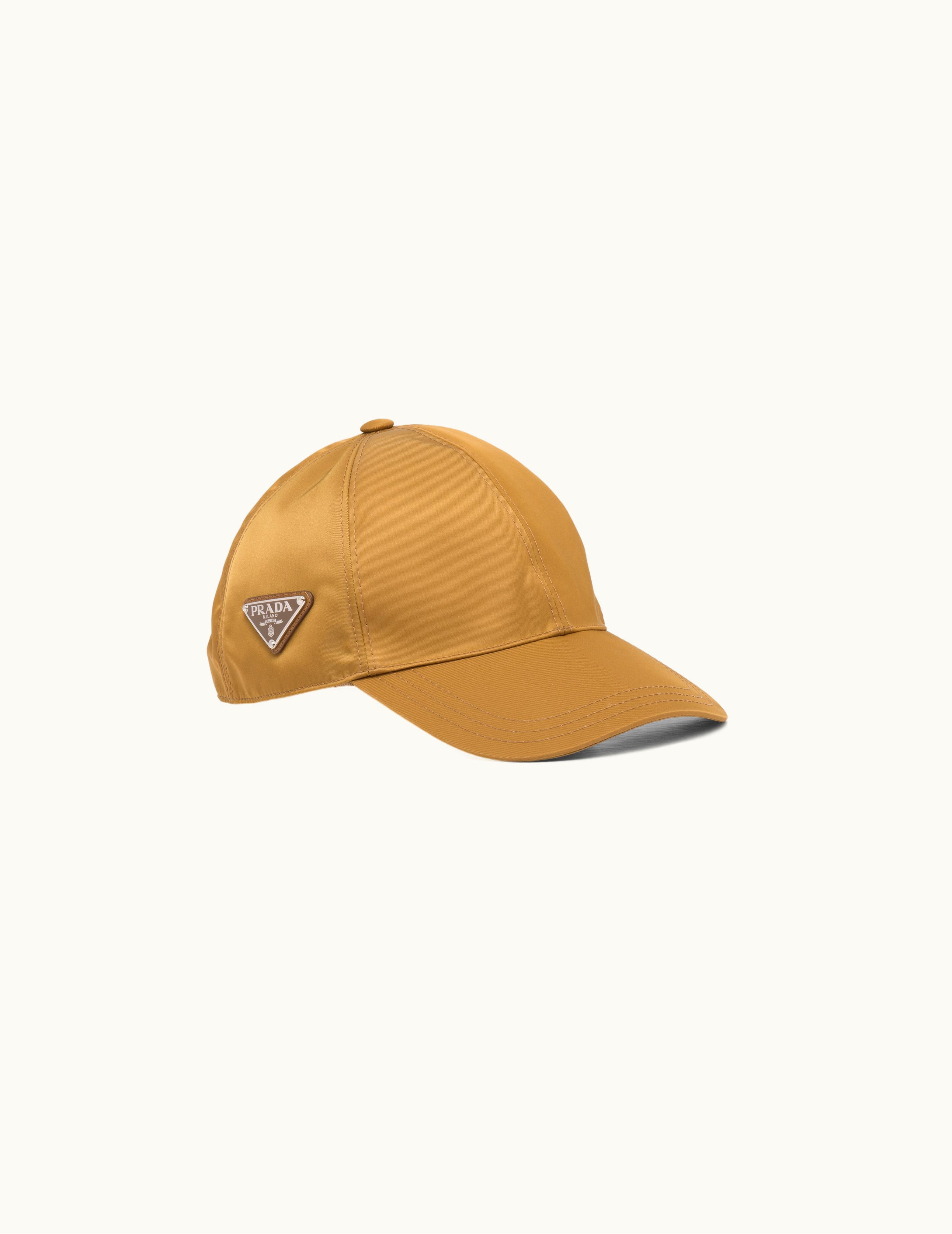 Prada Prada Tobacco Re-nylon Baseball Cap