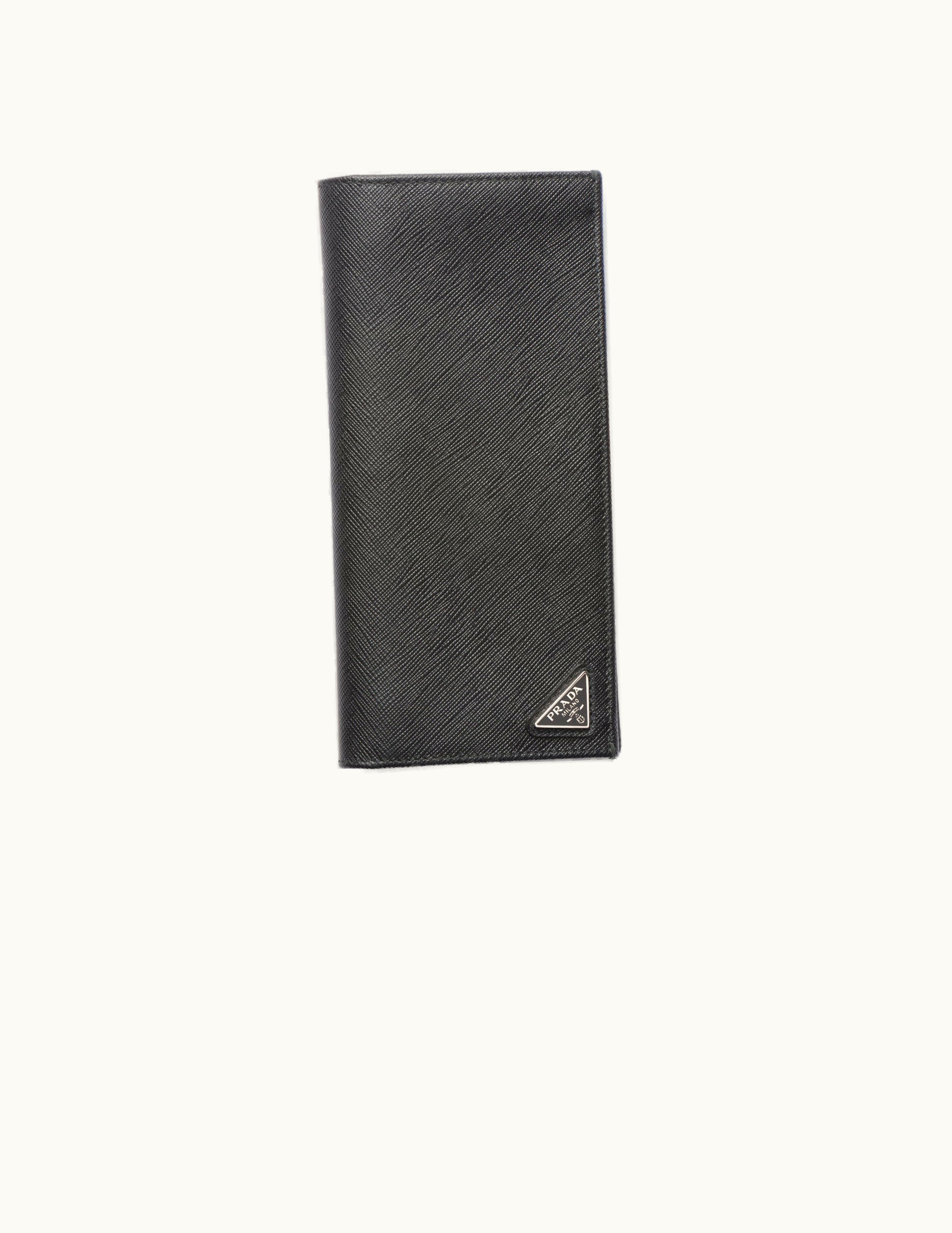 Prada Prada Black Saffiano Leather Wallet 2MV836_QHH_F0002