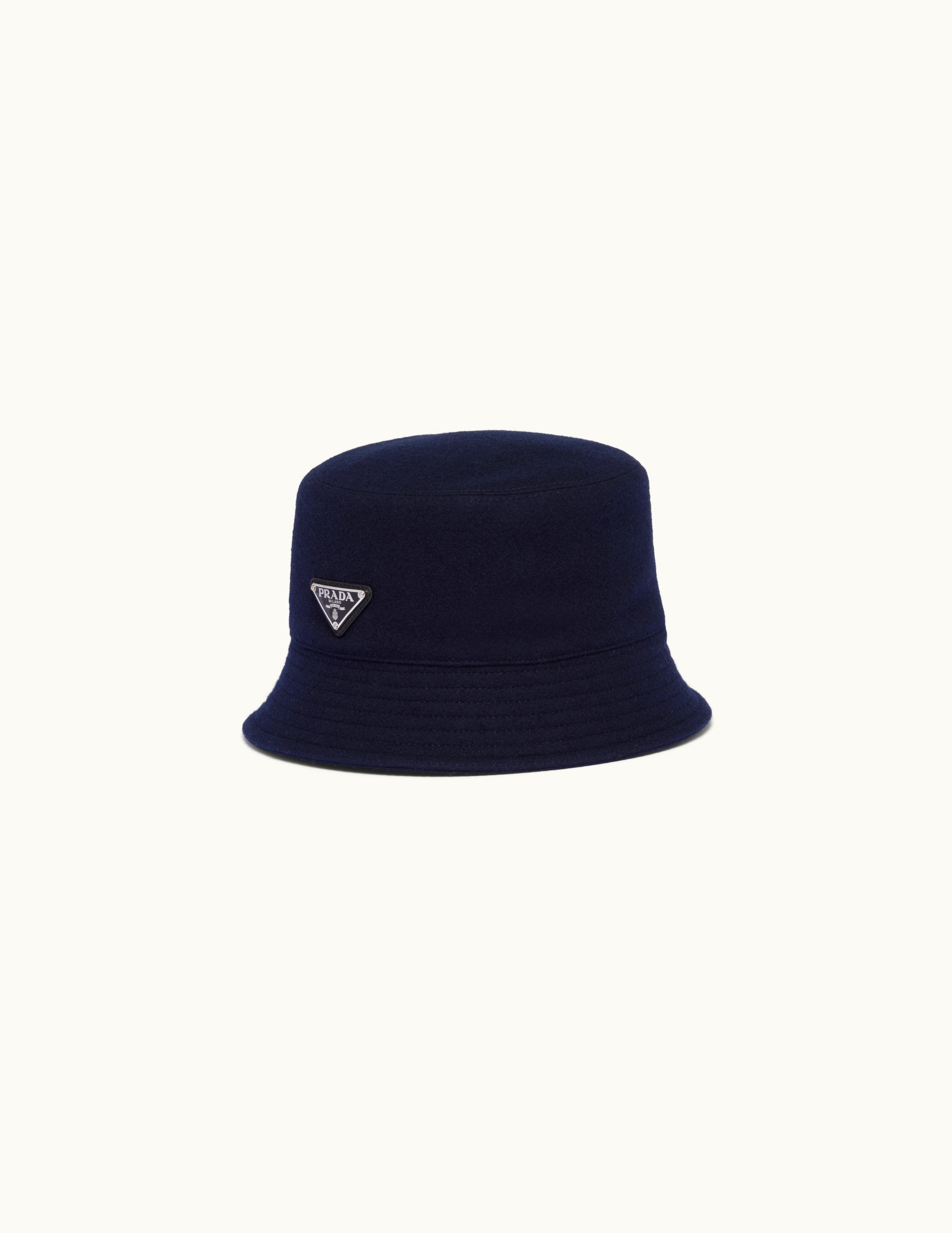 Prada Prada Navy Loden Bucket Hat