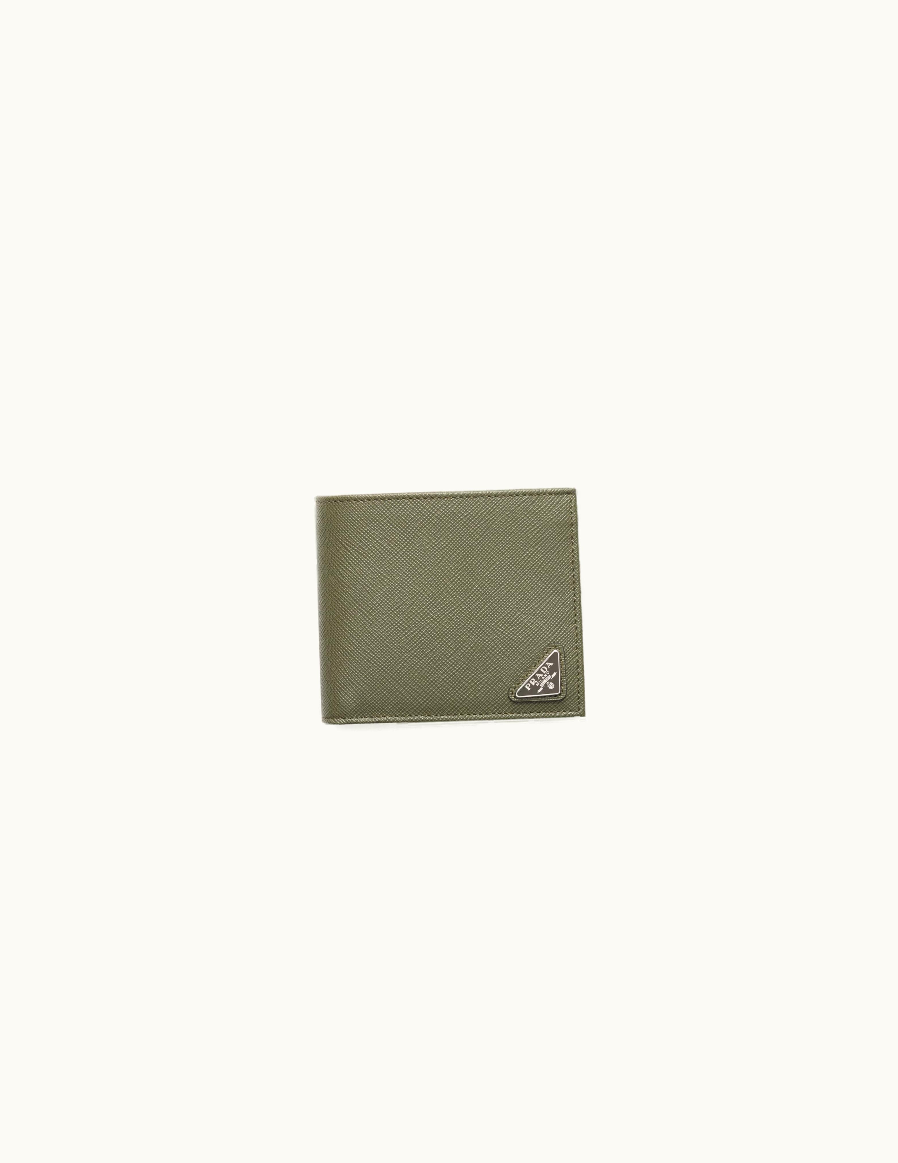 Prada Prada Loden Green Saffiano Leather Wallet 2MO738_QHH_F0466