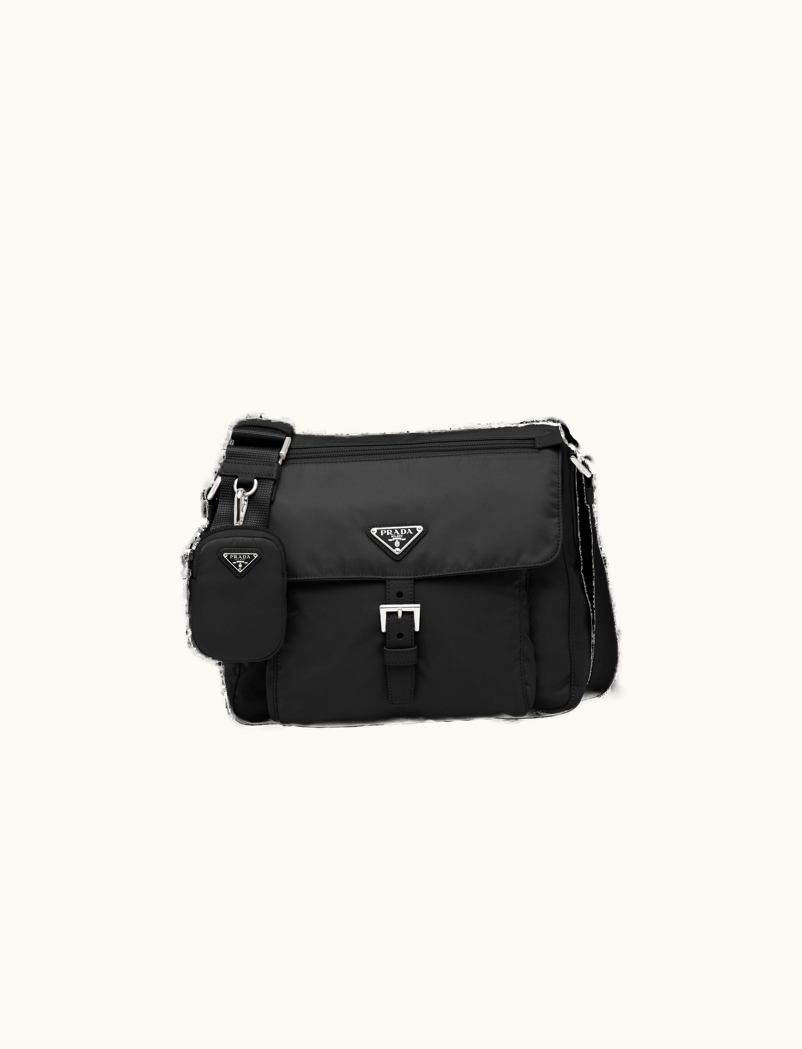 Prada Prada Black Re-nylon Shoulder Bag 1BD994_RV44_F0002_V_B1M