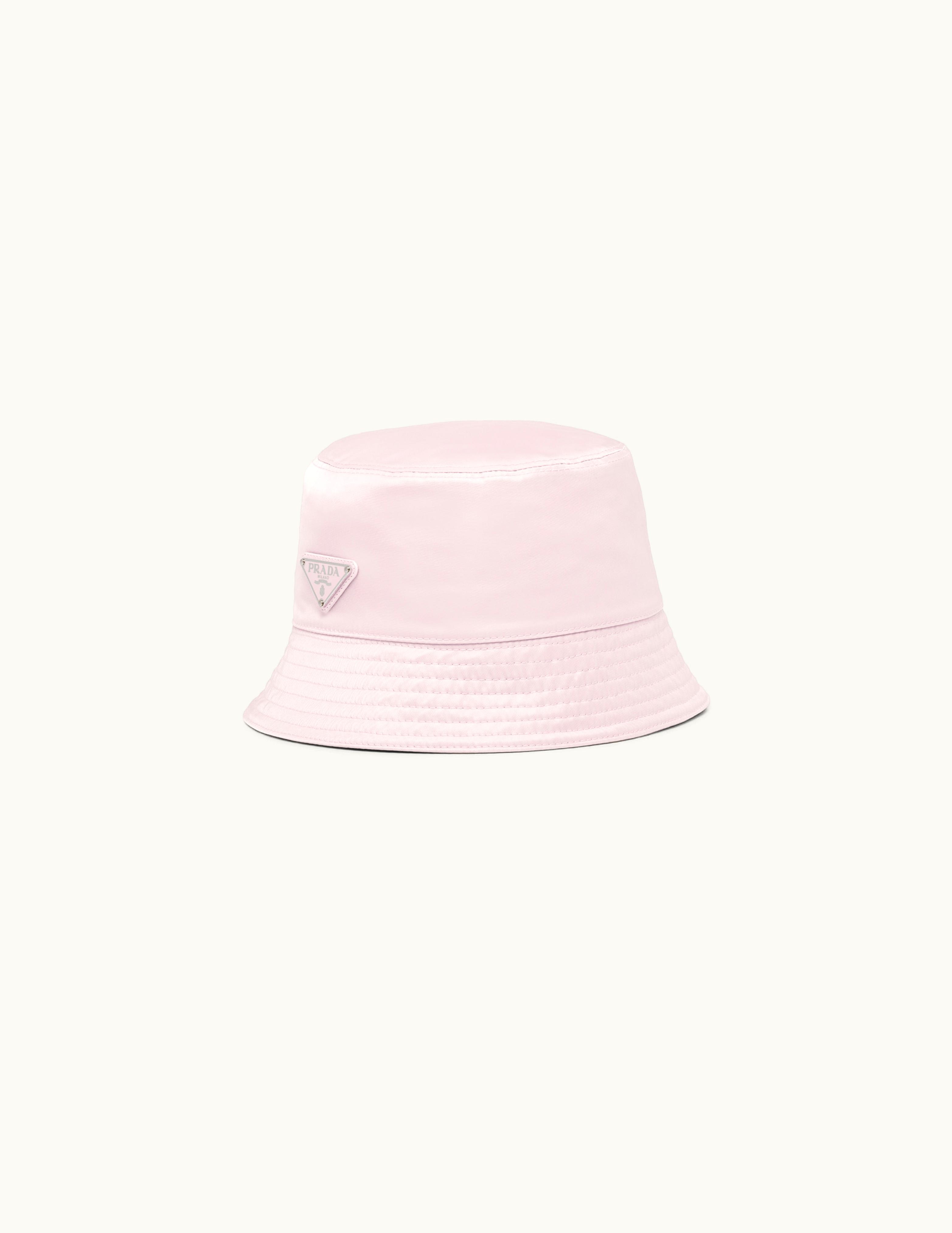 Prada Prada Alabaster Pink Re-nylon Bucket Hat