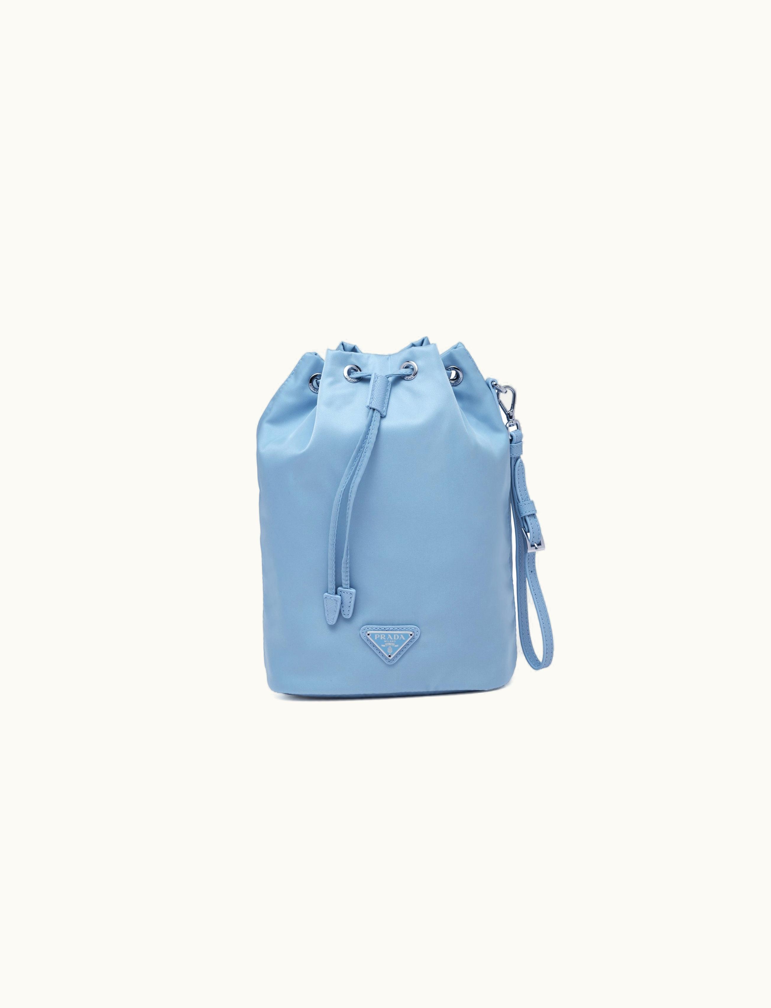 Prada Prada Re-Nylon Drawstring Pouch Luxe Edition Black