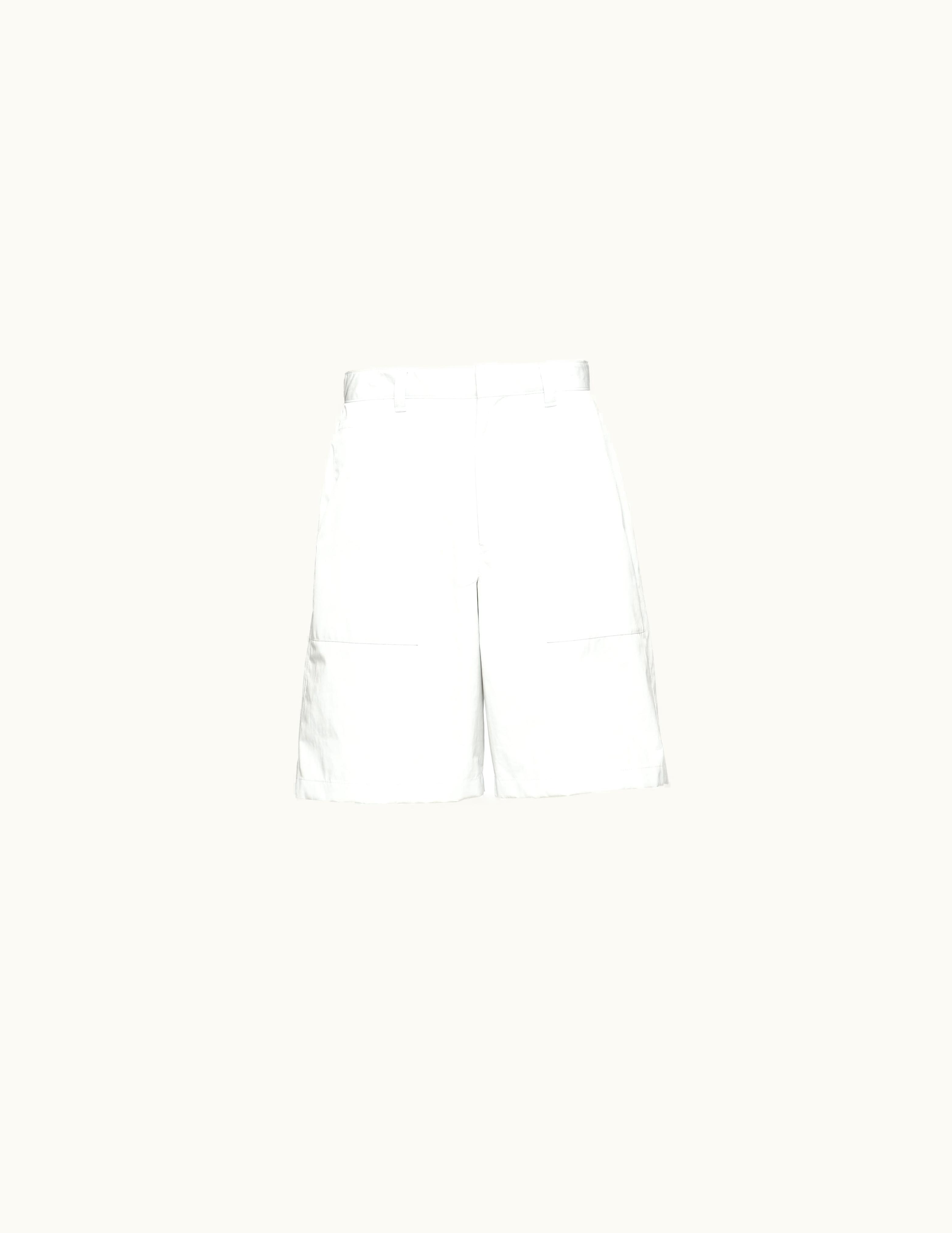 Prada Prada White Re-nylon Bermudas