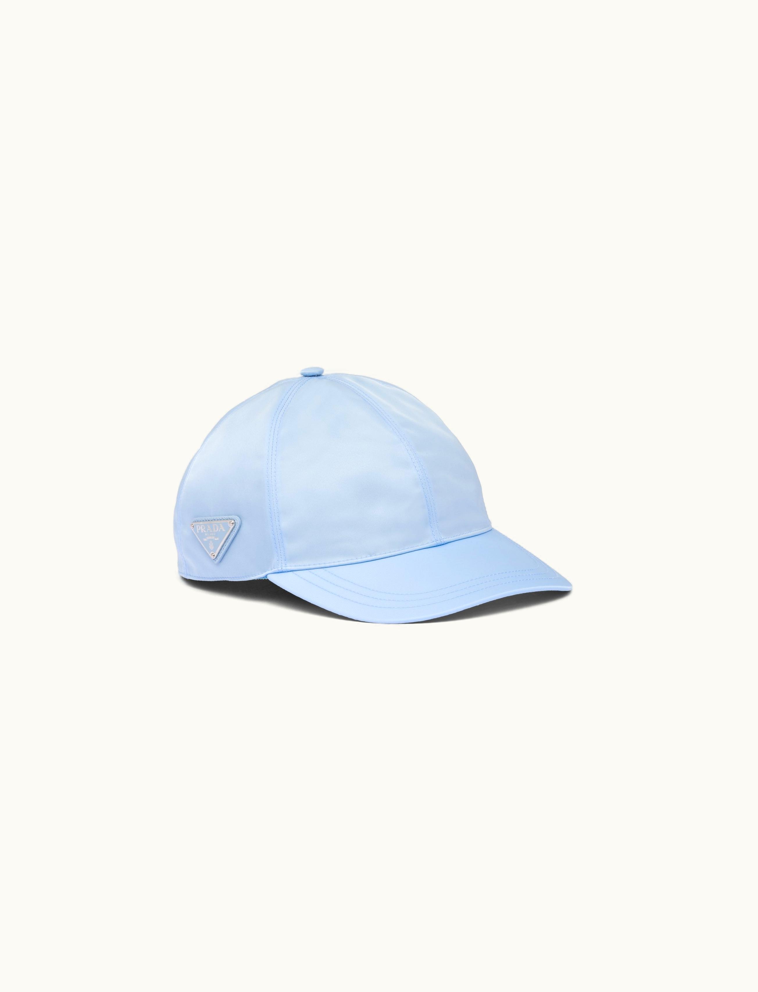 Prada Prada Light Blue Re-nylon Baseball Cap