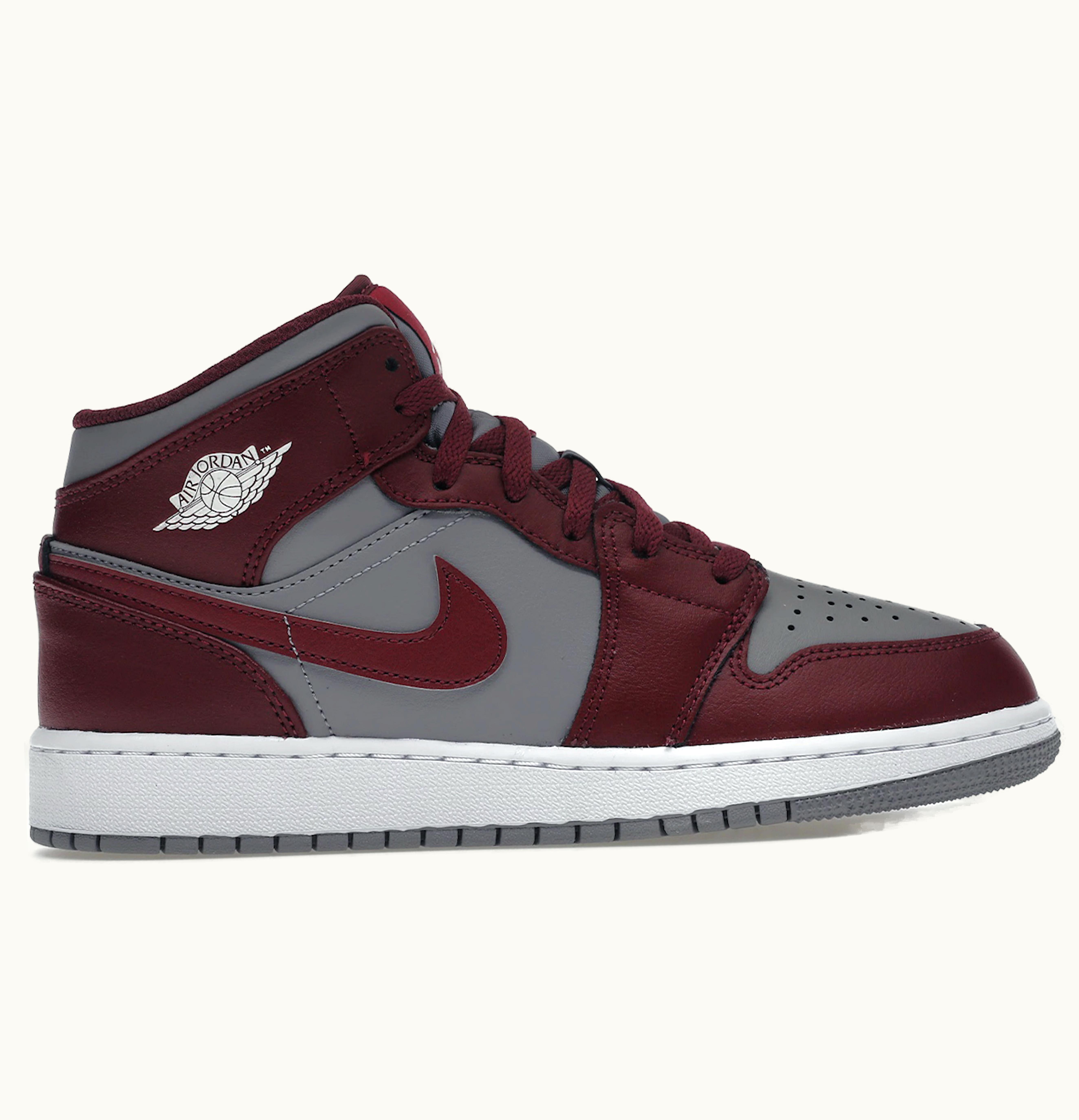 Jordan Air Jordan 1 Mid Cherrywood Red GS