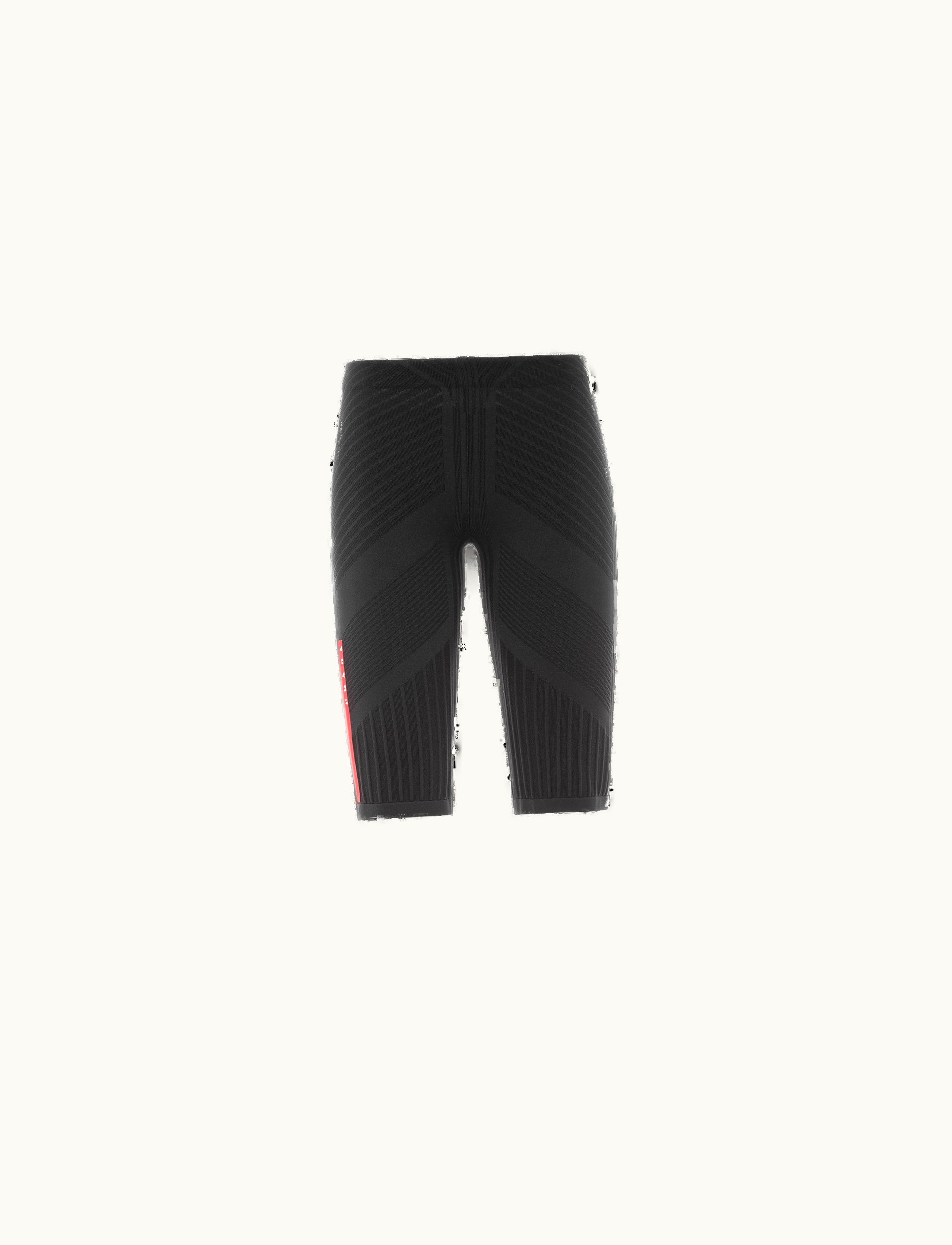 Prada Prada Black Tech Rec Re-nylon Piqué Biker Shorts