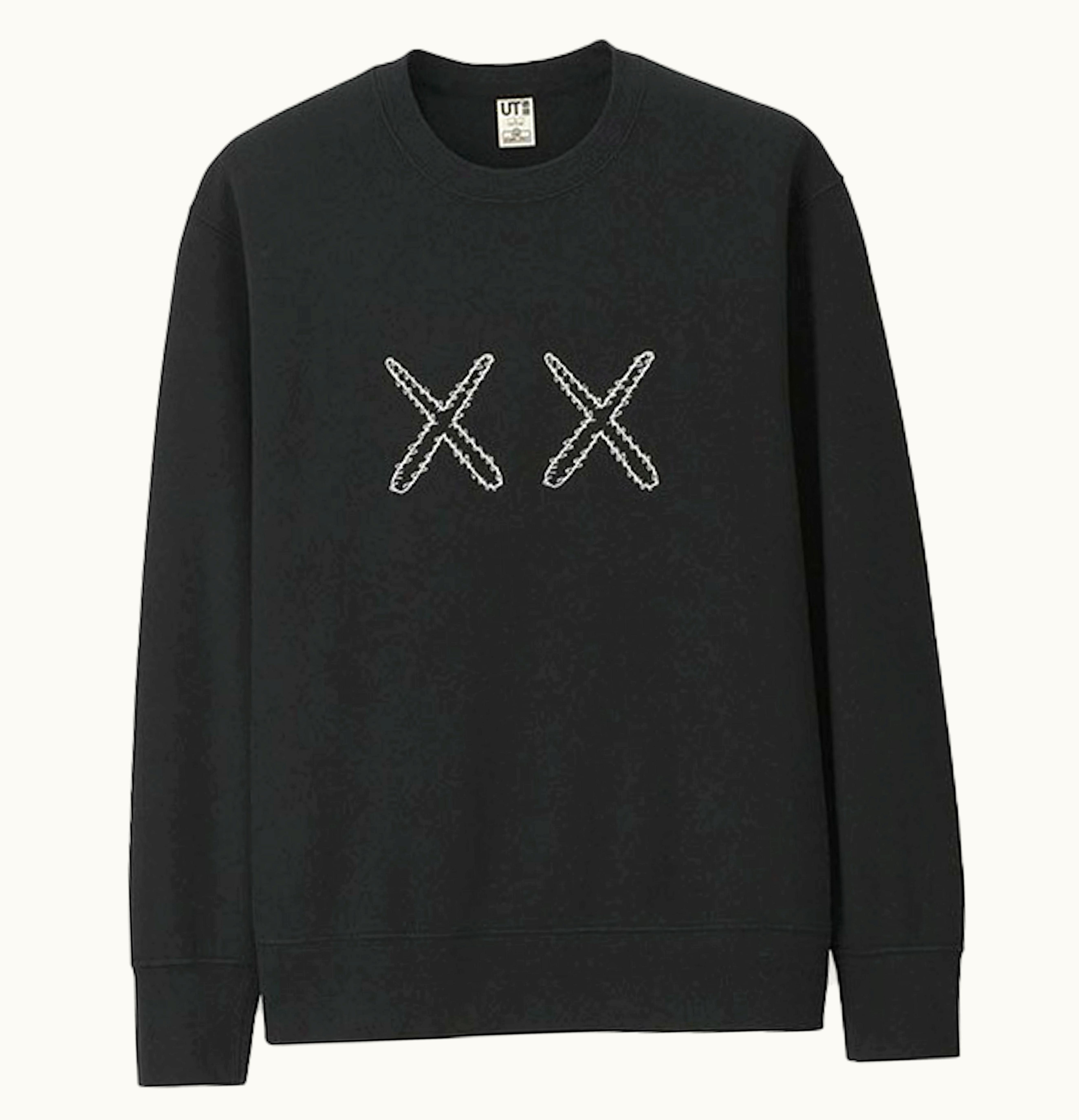 KAWS KAWS x Uniqlo x Sesame Street XX Sweatshirt US Sizing Black