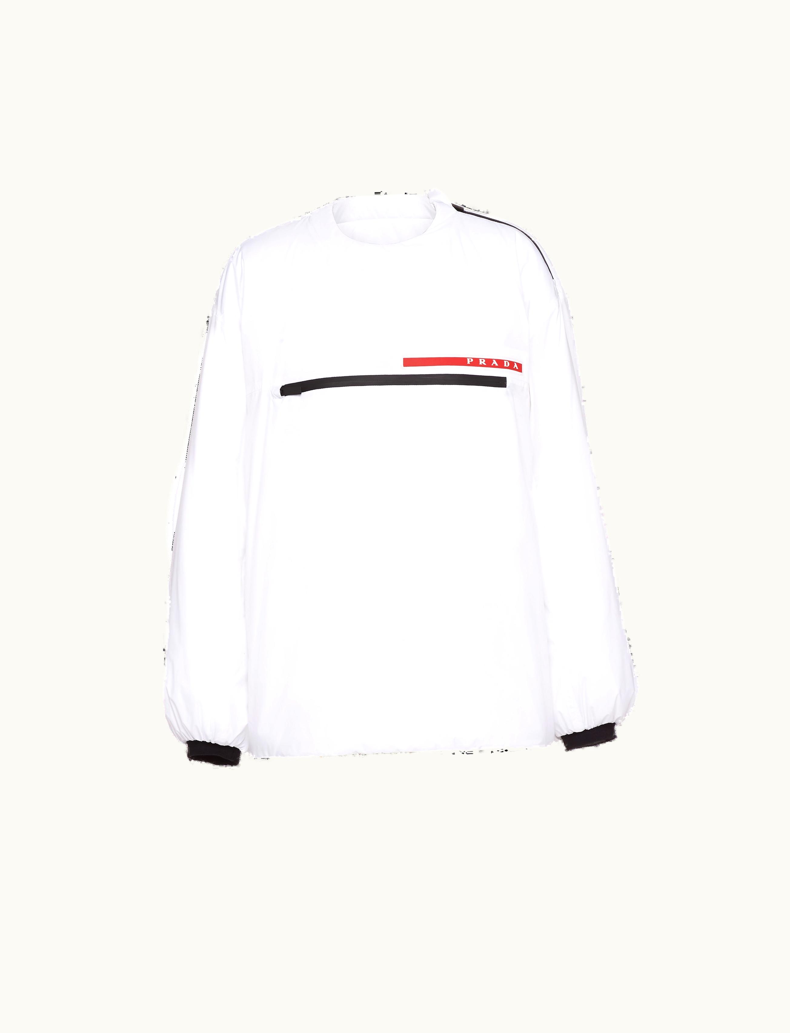 Prada Prada White Light Polyester Long-sleeved Top