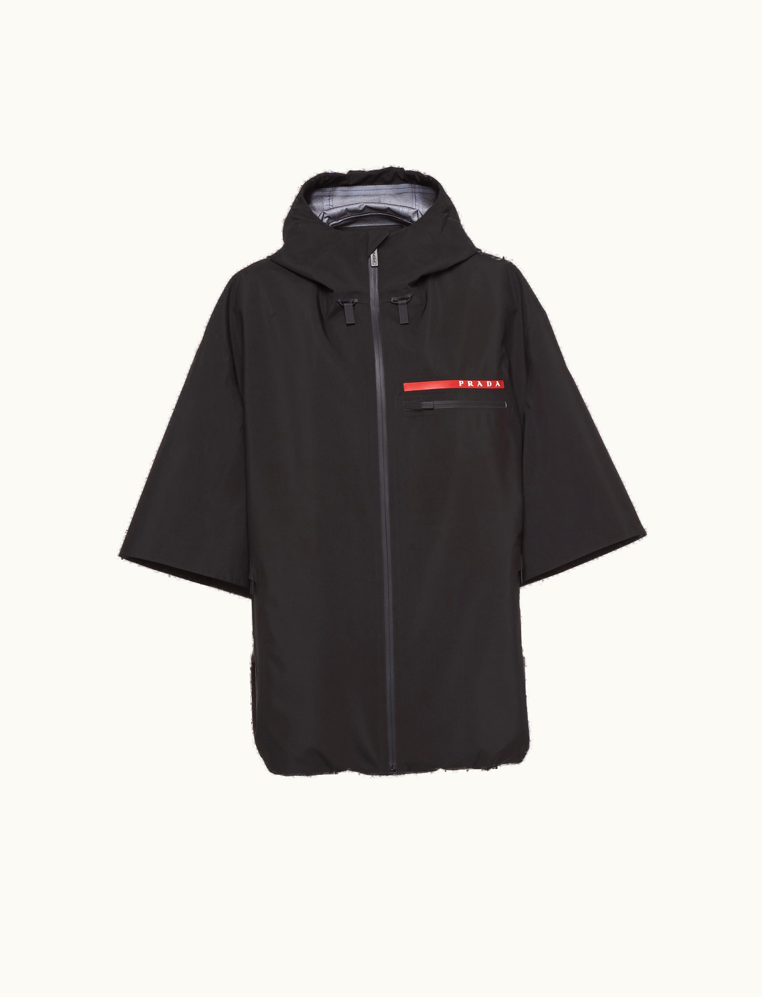 Prada Prada Black Extreme-tex Short-sleeved Jacket