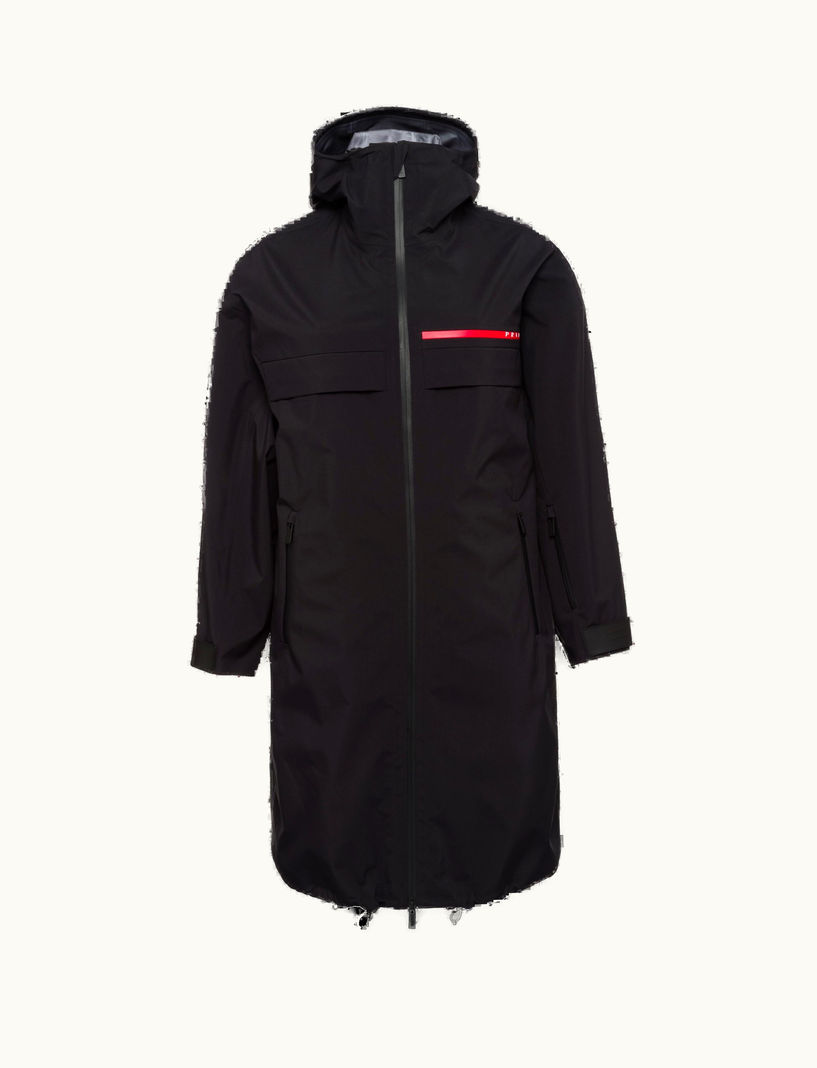 Prada Prada Black Gore-tex Pro Raincoat