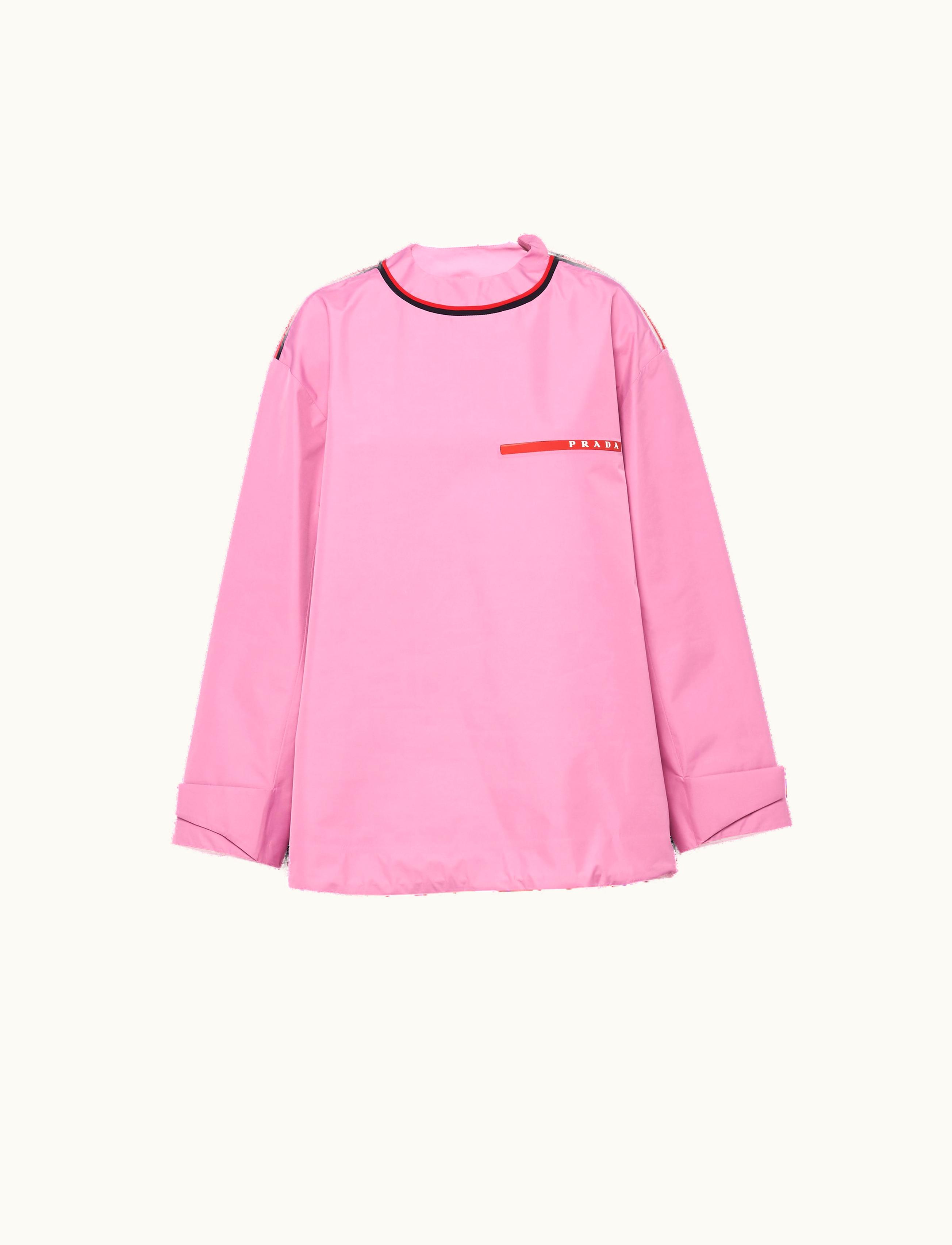 Prada Prada Wisteria / Red / Black Extreme-tex Long-sleeved Top