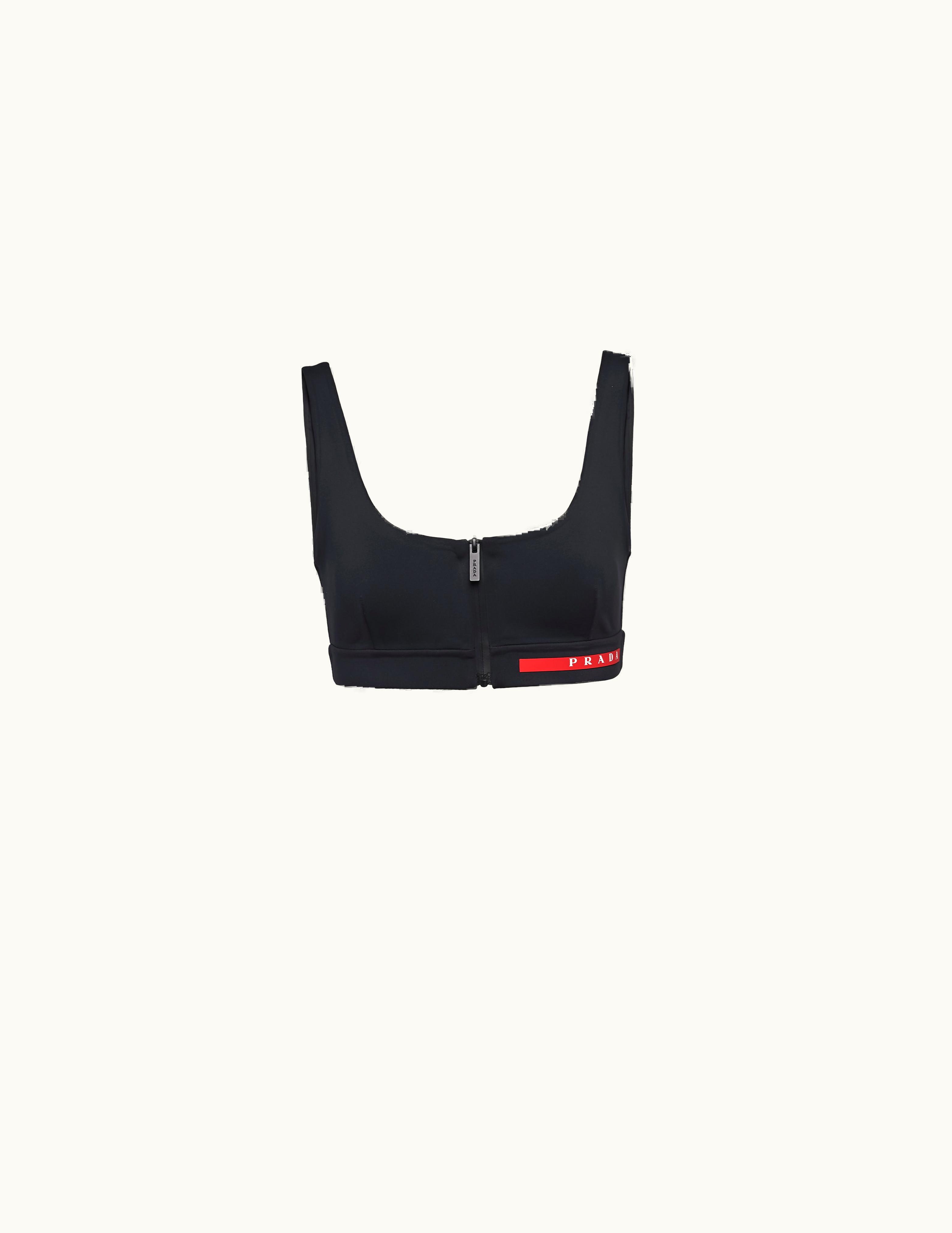 Prada Prada Black Double Jersey Top