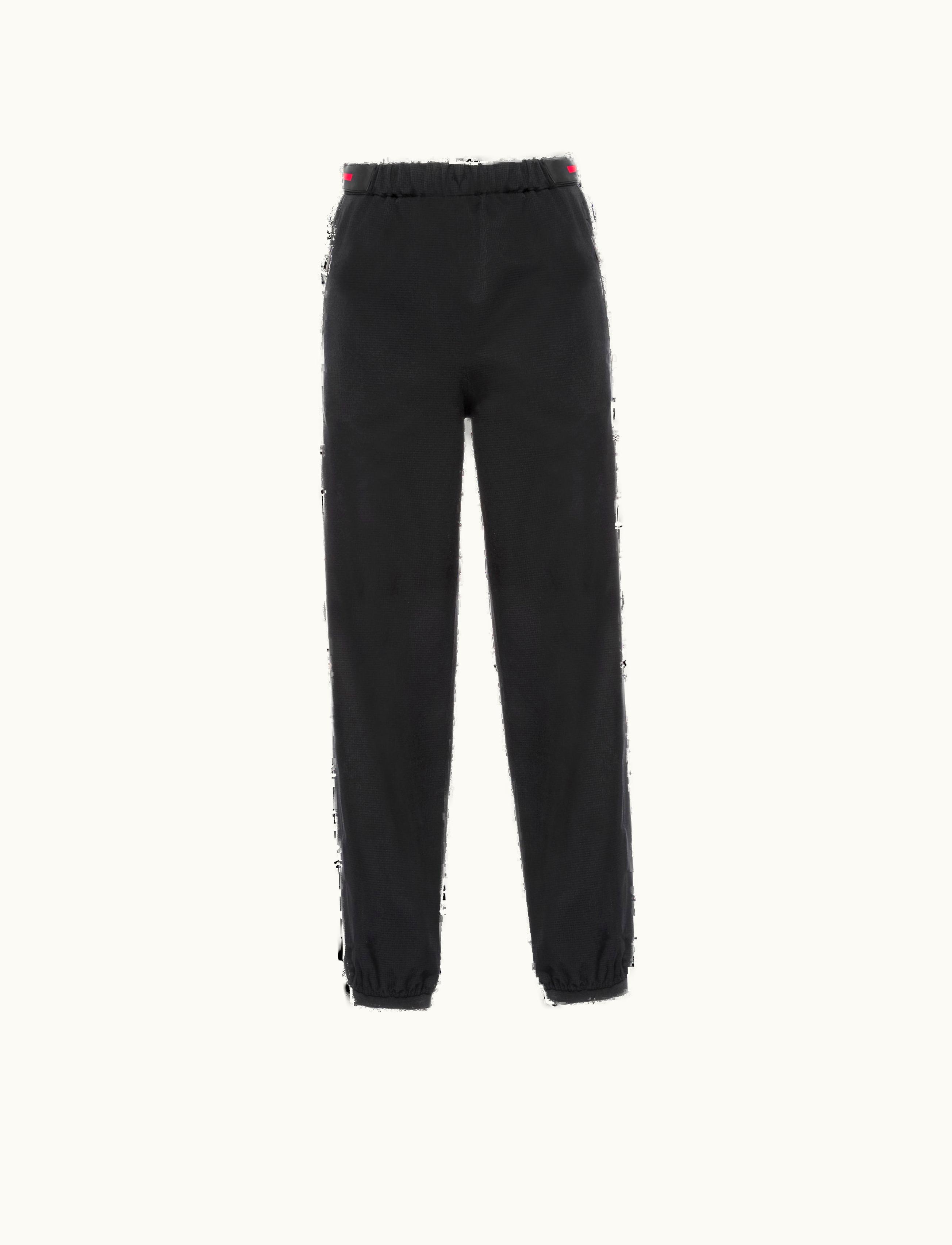 Prada Prada LR-LX011 Bi-stretch Joggers Black