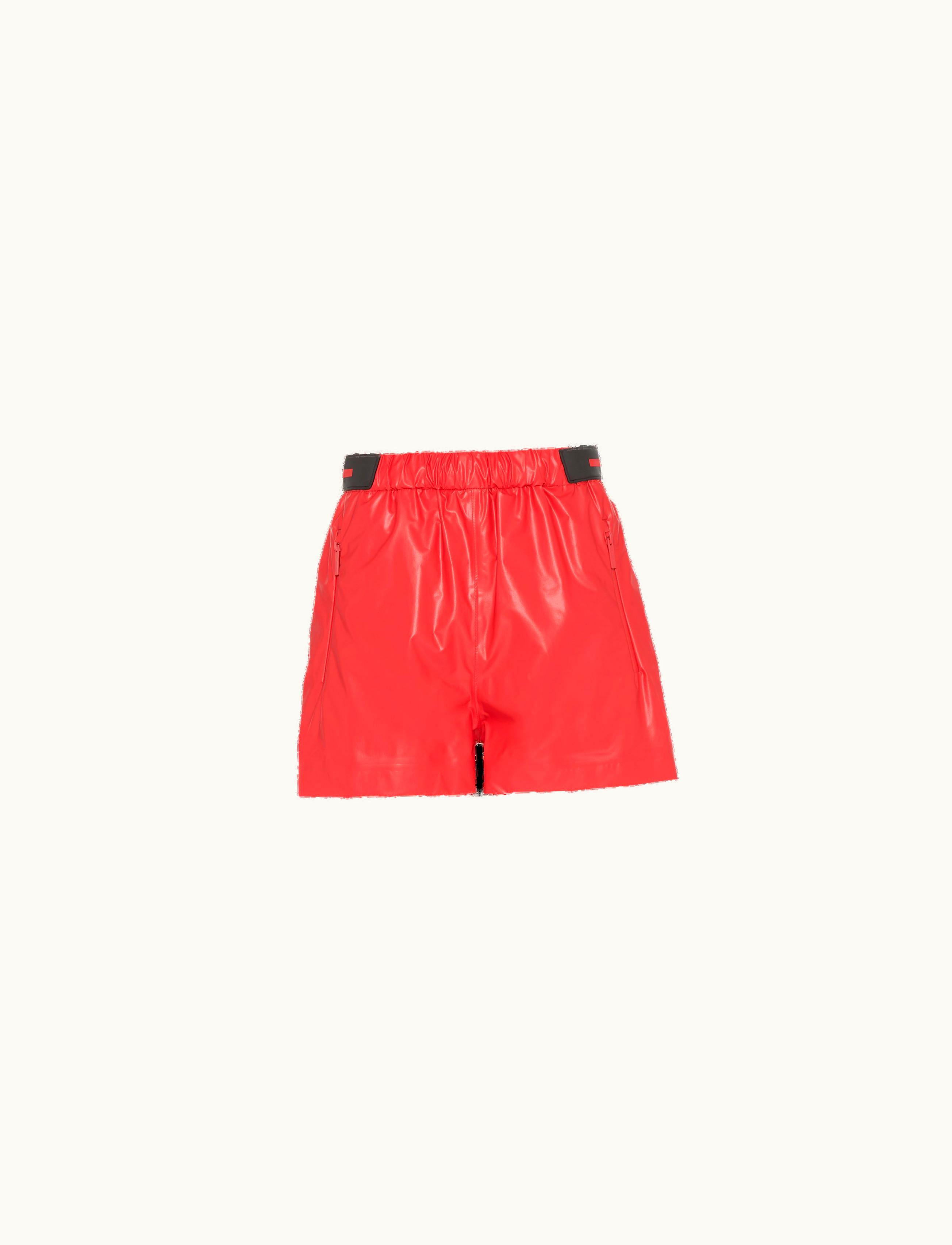 Prada Prada Lacquer Red Light Re-nylon Shorts