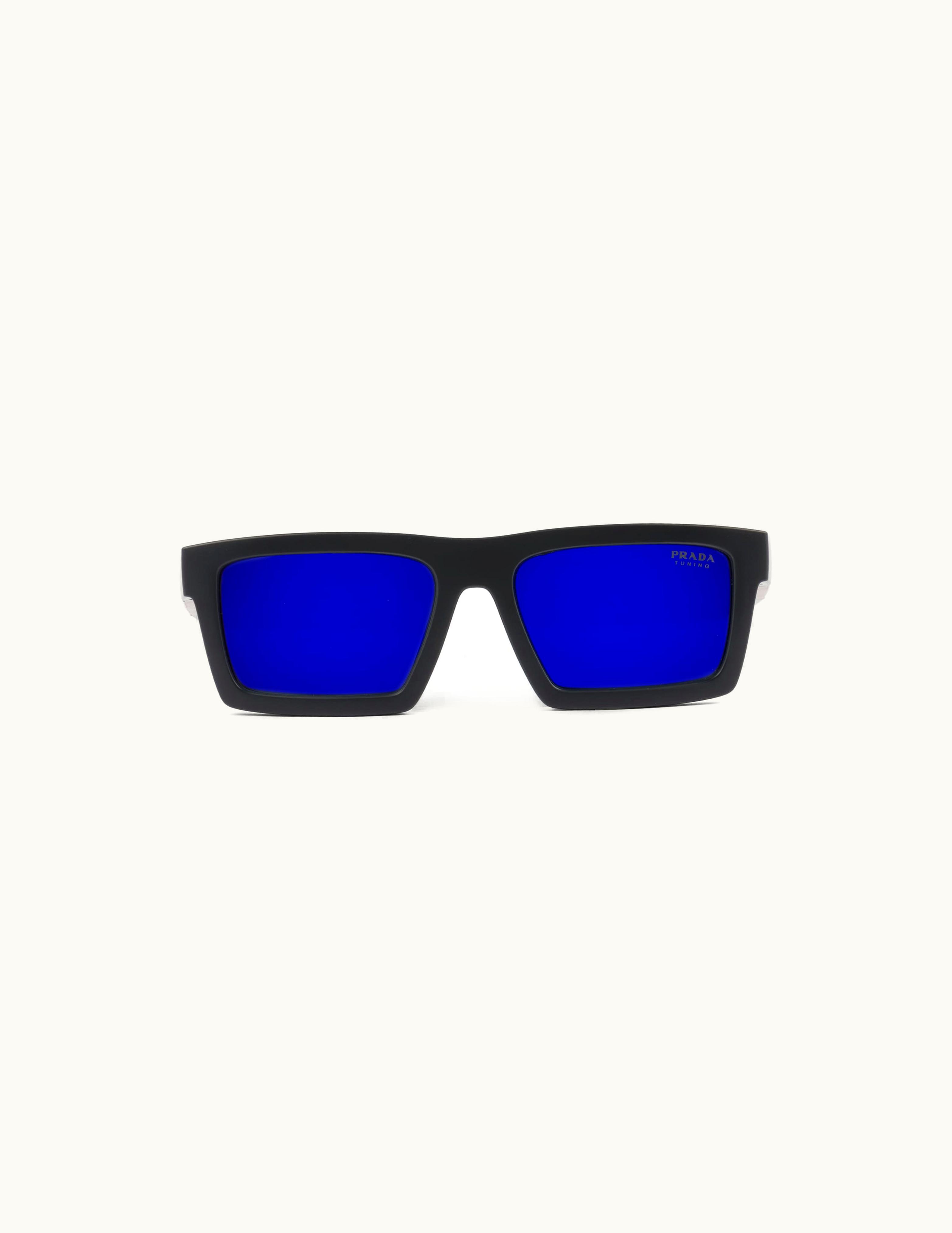 Prada Prada Linea Rossa Prada Tuning Graduated Sunglasses Sea Blue