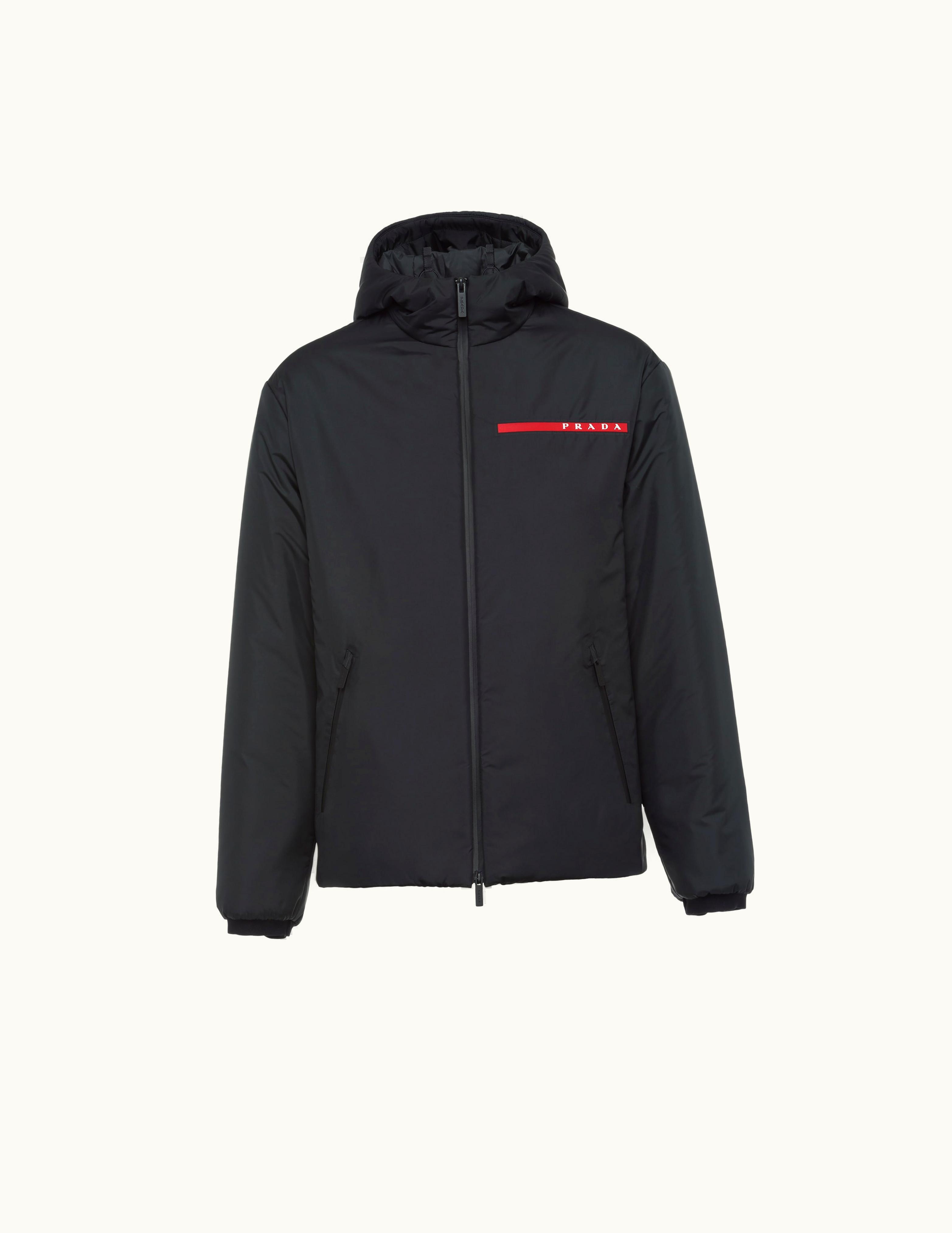 Prada Prada LR-MX008-MK2 Polyester Padded Jacket Black