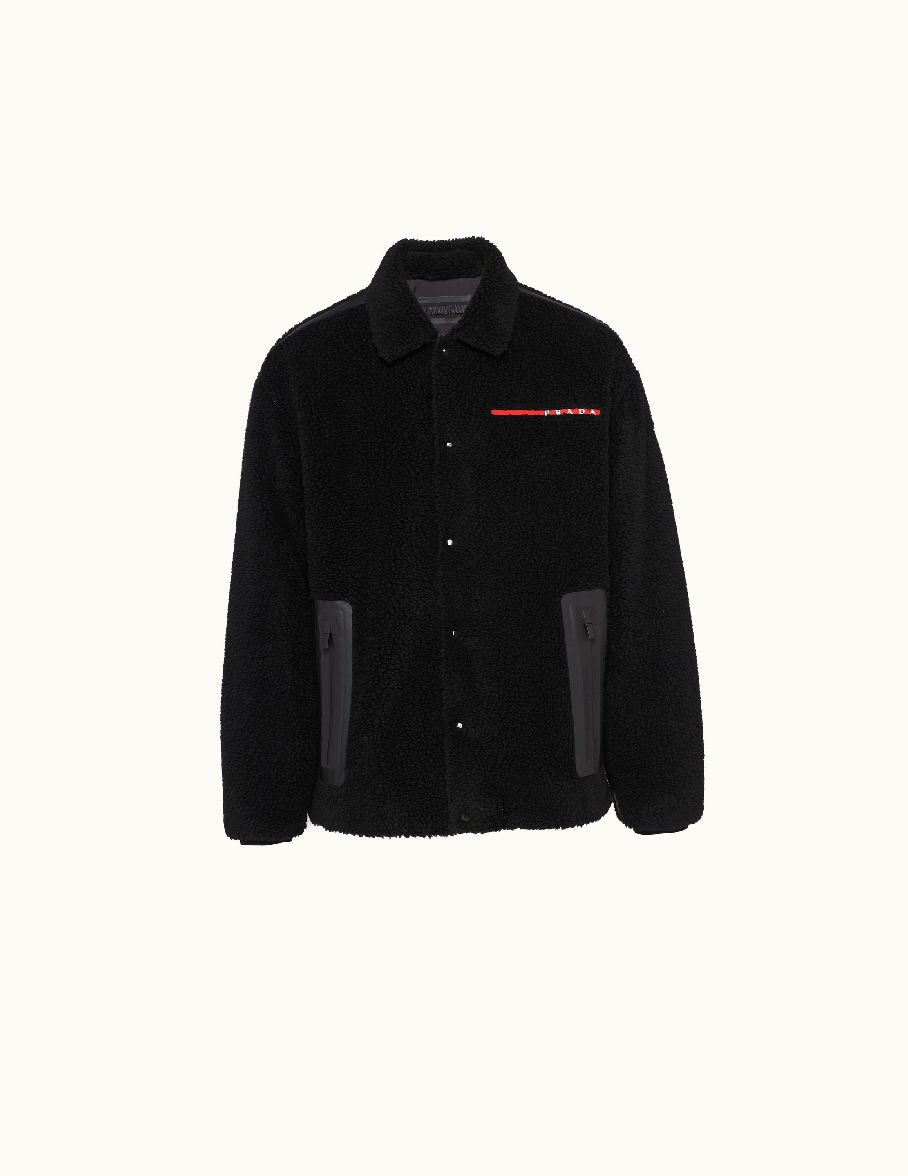 Prada Prada Black Fleece Blouson Jacket