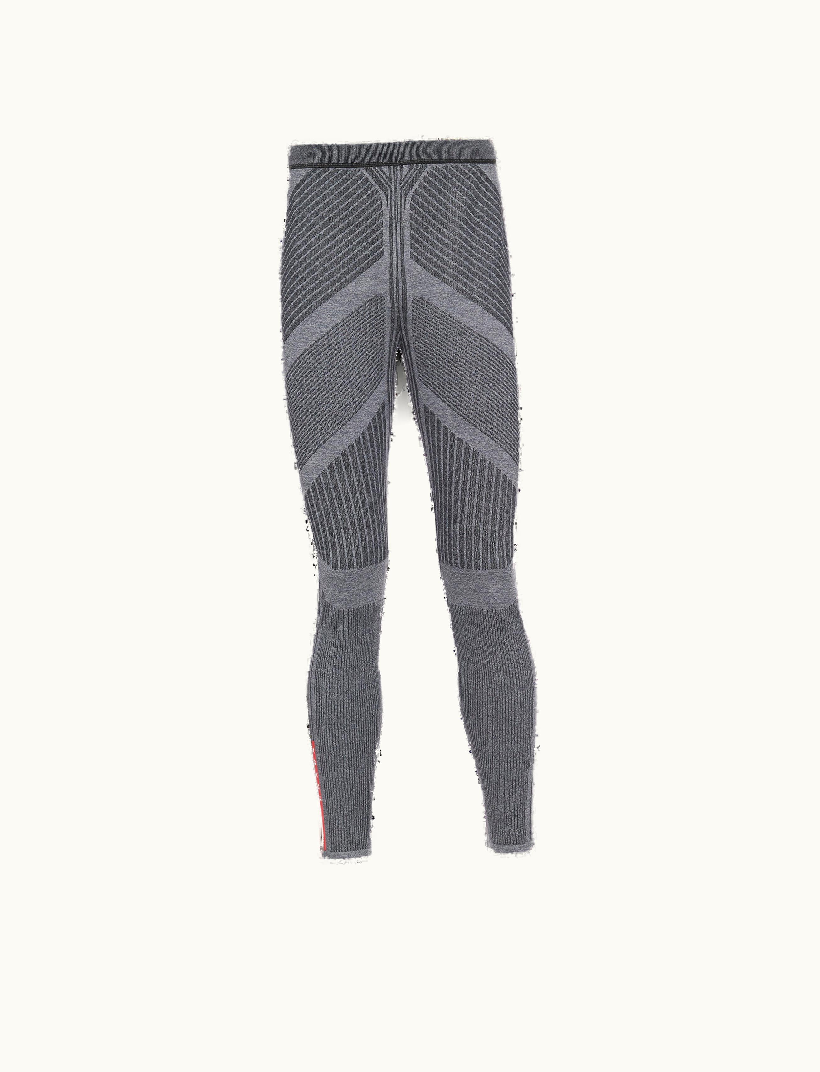 Prada Prada Slate Gray Techno Knit Technical Pants