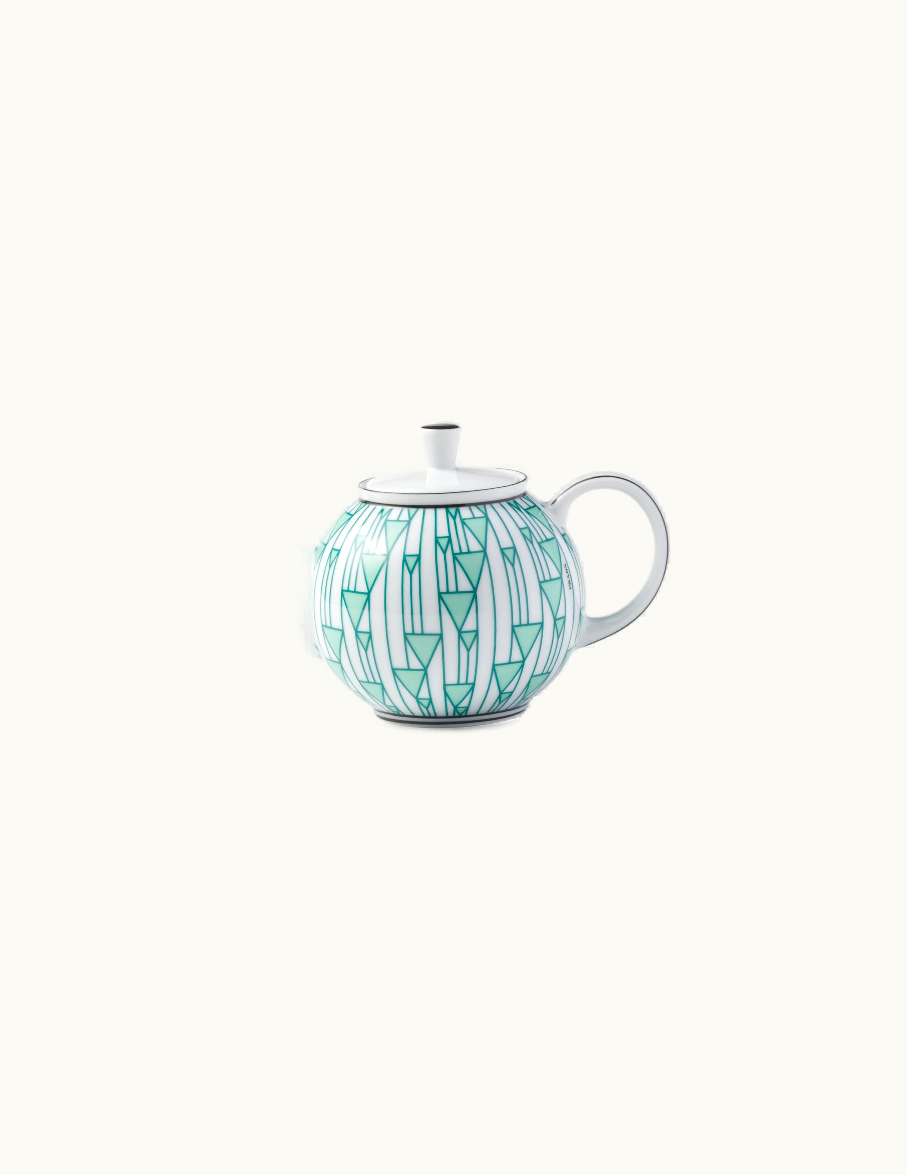 Prada Prada Green Porcelain Teapot - Vienna Green
