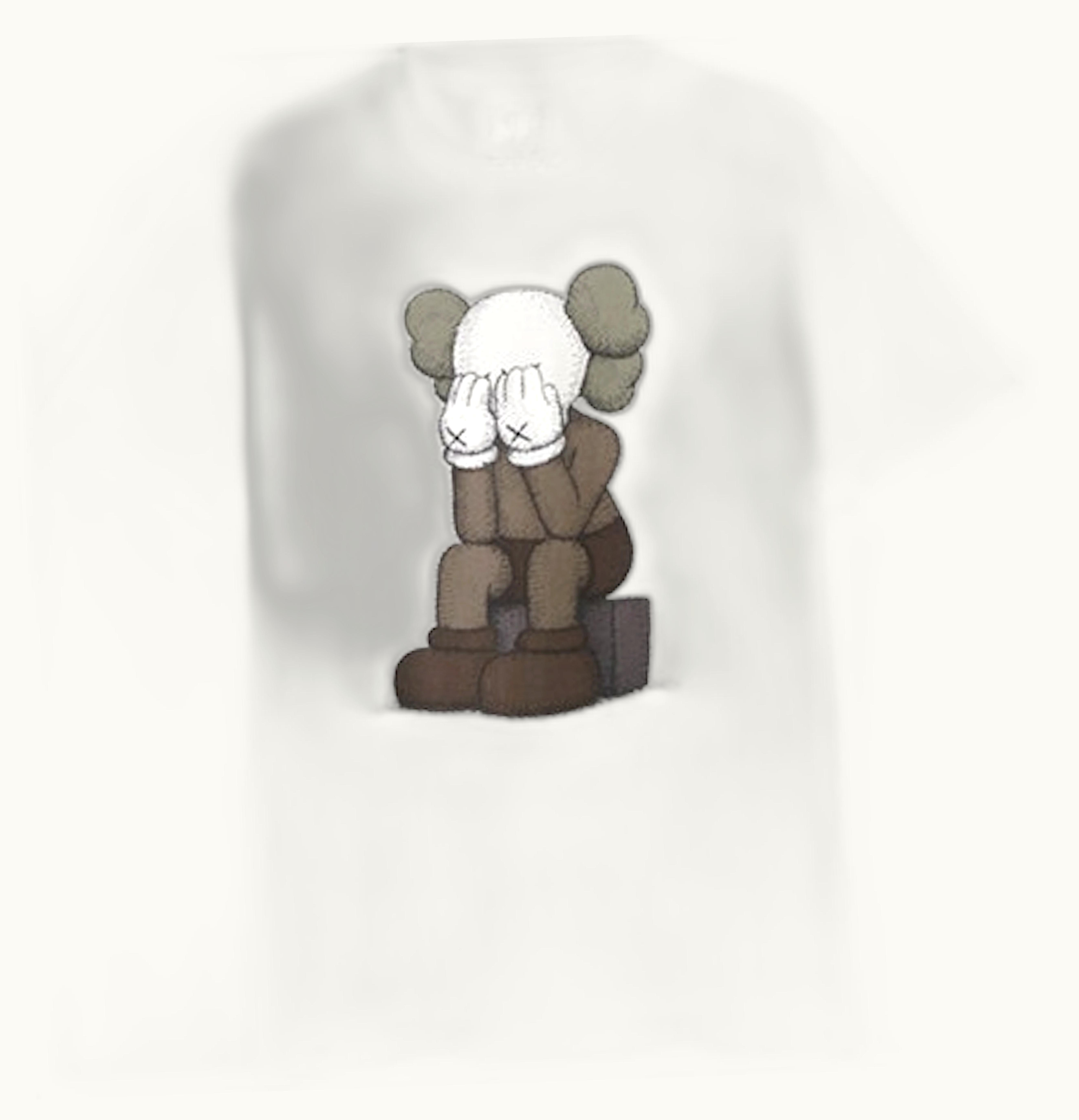 KAWS KAWS x Uniqlo Passing Through Tee Japanese Sizing White