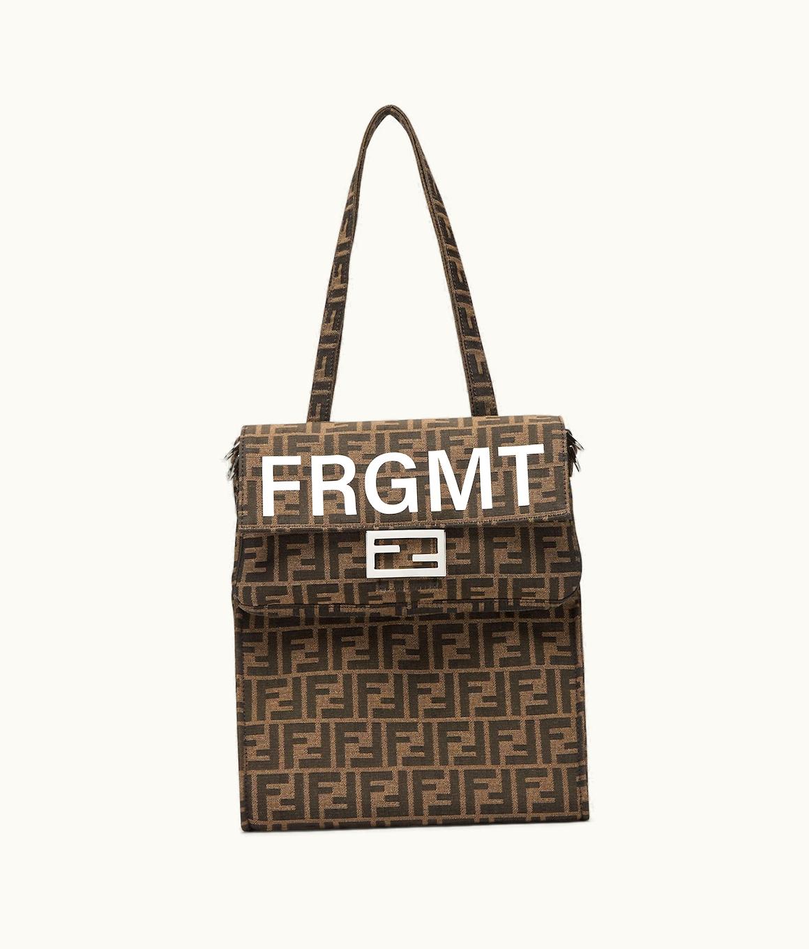 Fendi Baguette Foldable - Fendi X FRGMT Brown FF Fabric Bag
