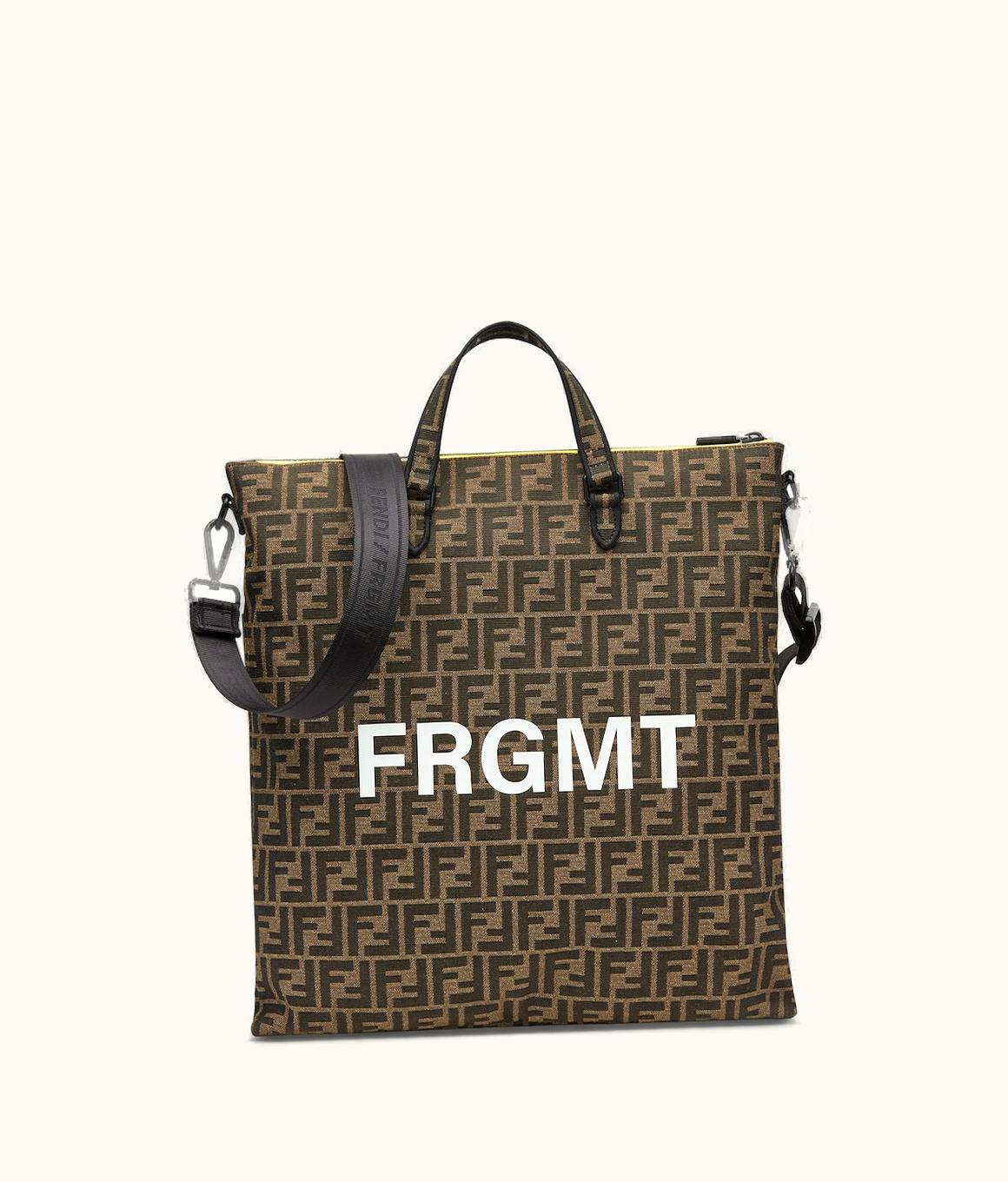 Fendi Shopper - Fendi X FRGMT Brown FF Fabric Bag
